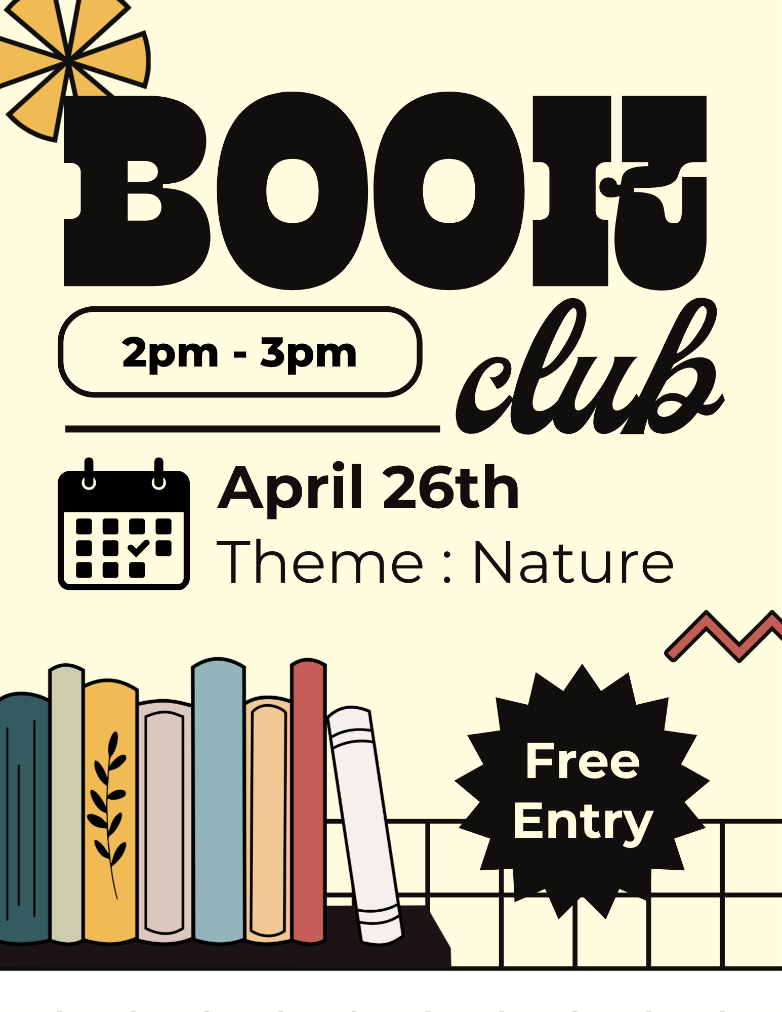 Book Club- Theme Nature