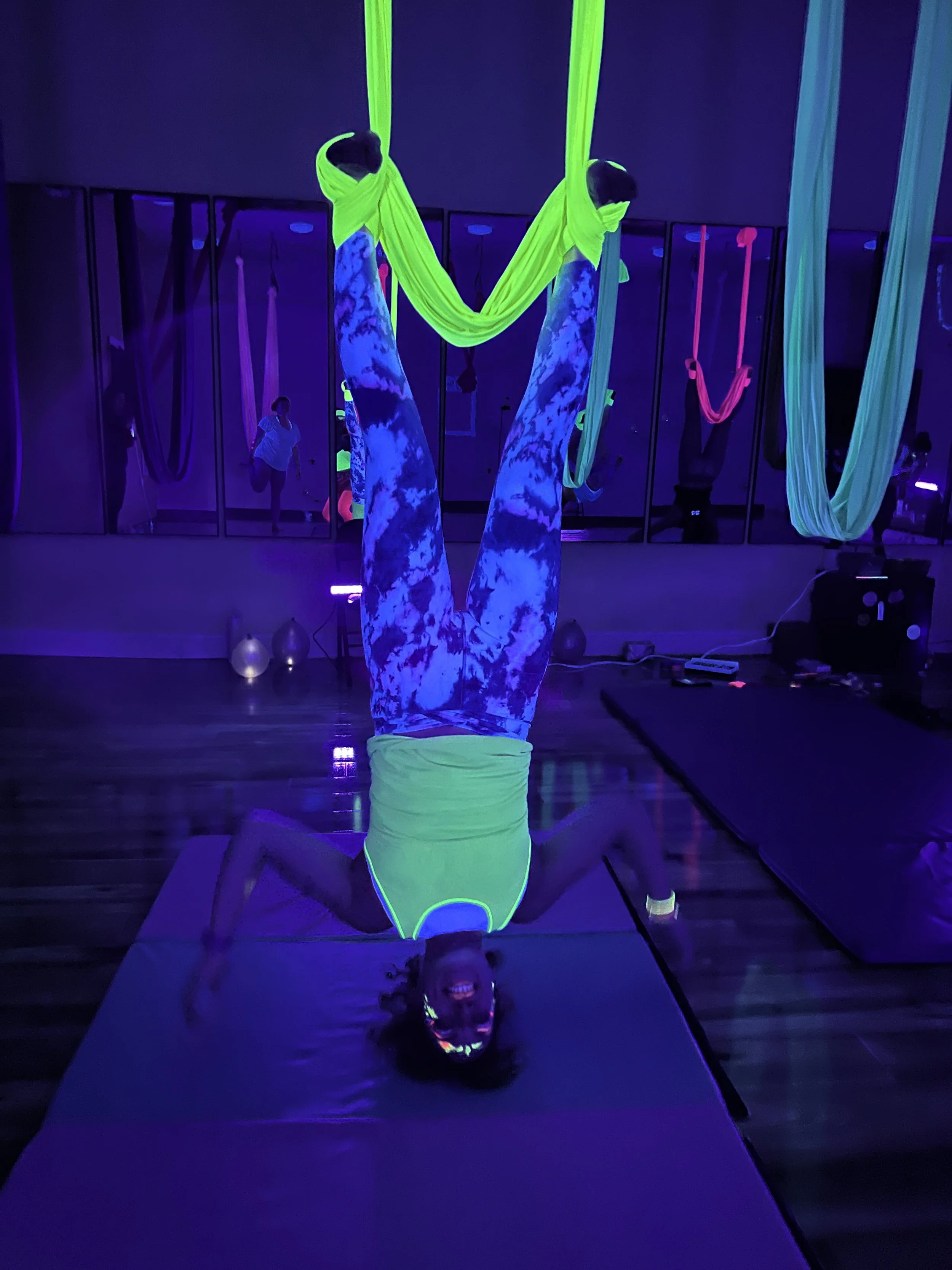 Glow Aerial Yoga
