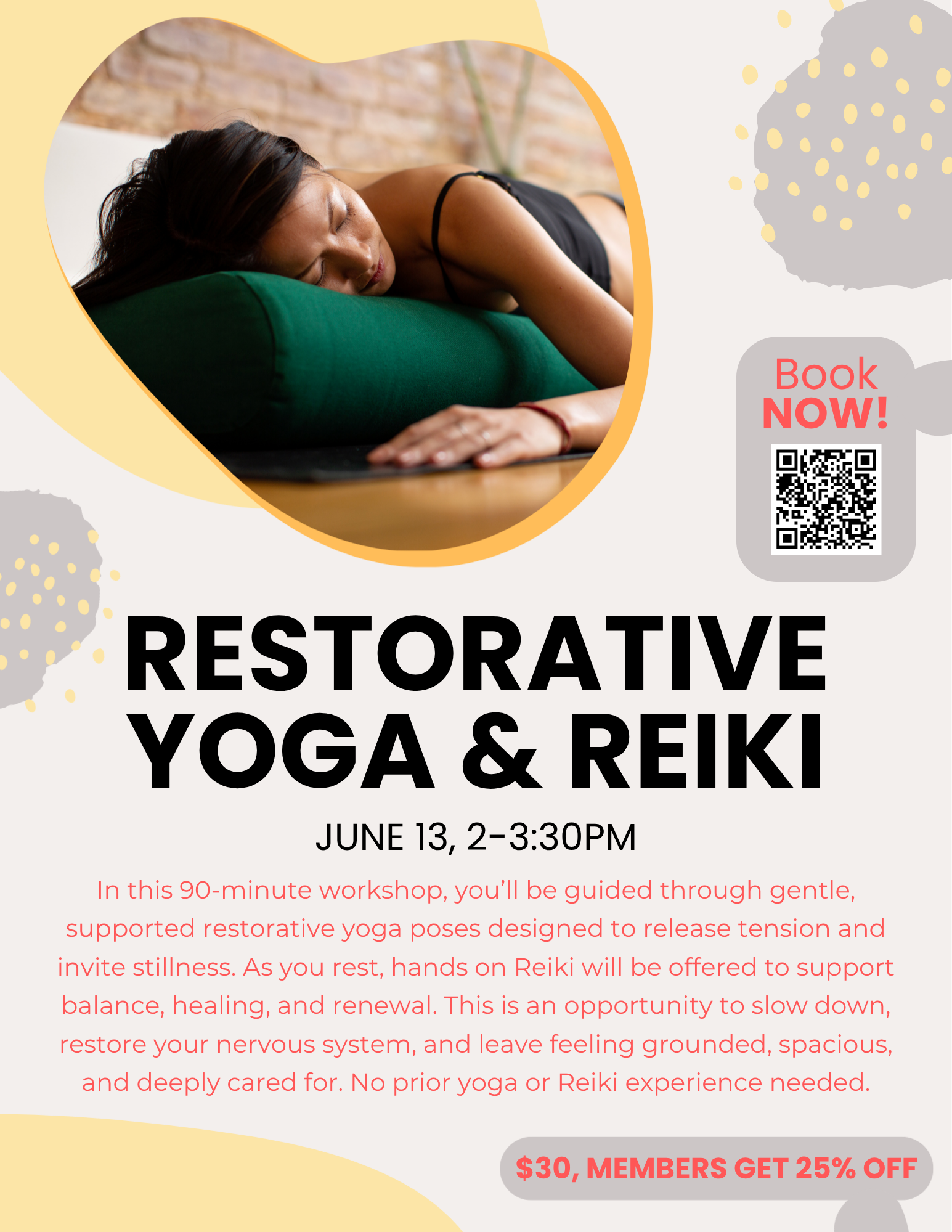 Restorative Yoga &amp; Reiki