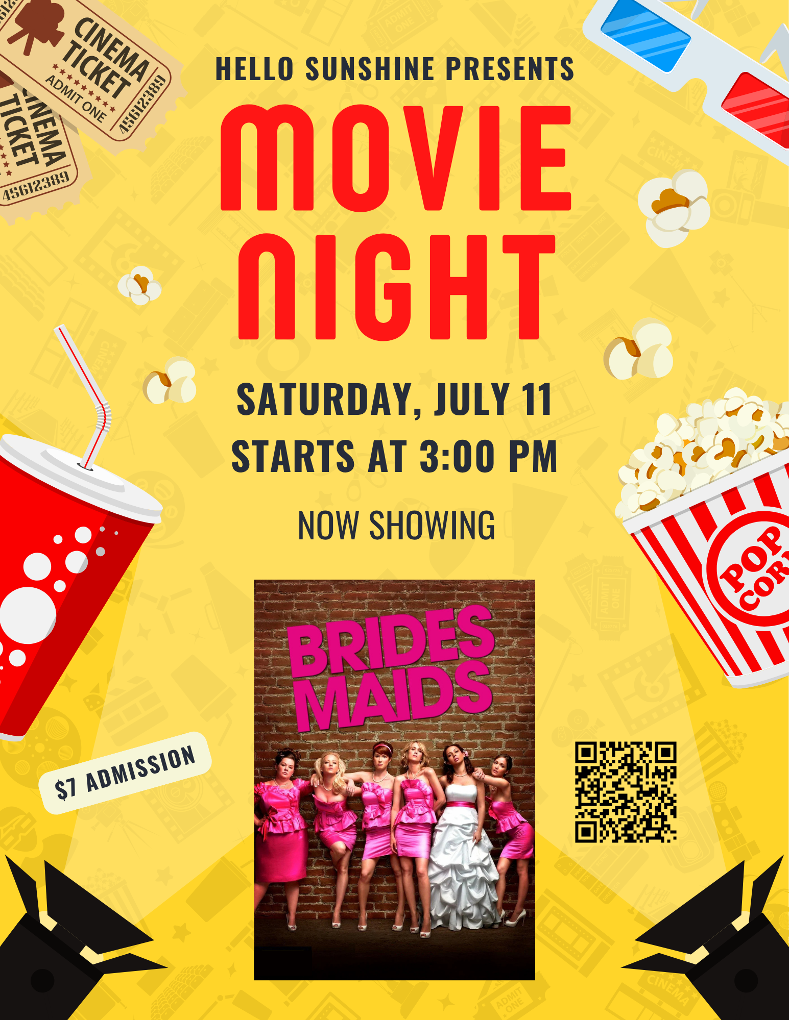 Movie Night- Bridesmaids