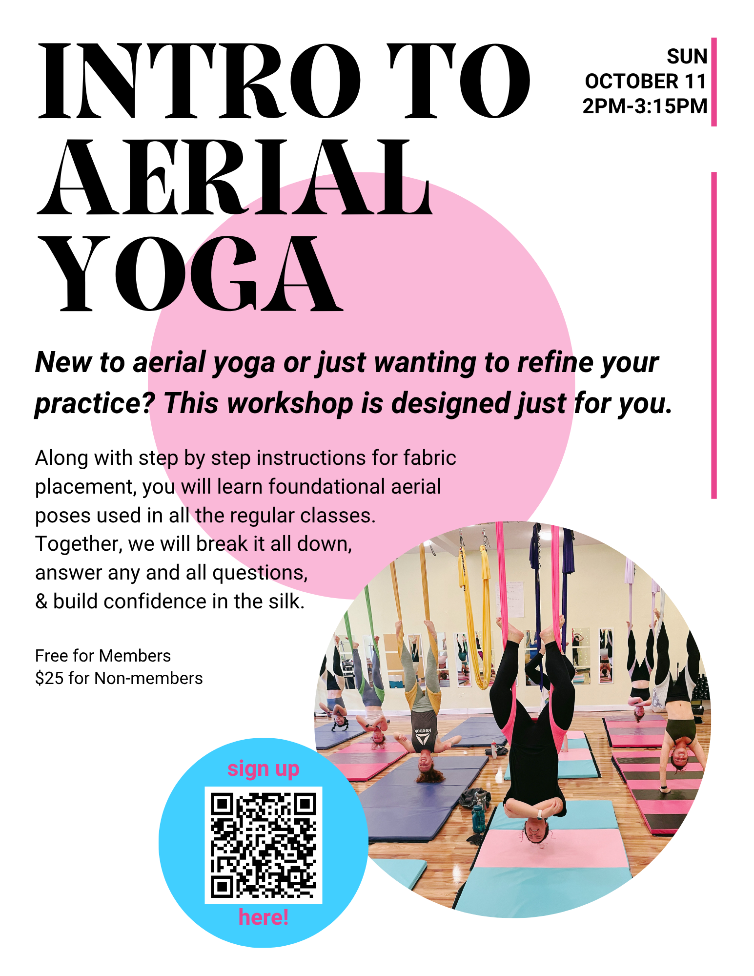 Intro to Aerial Yoga