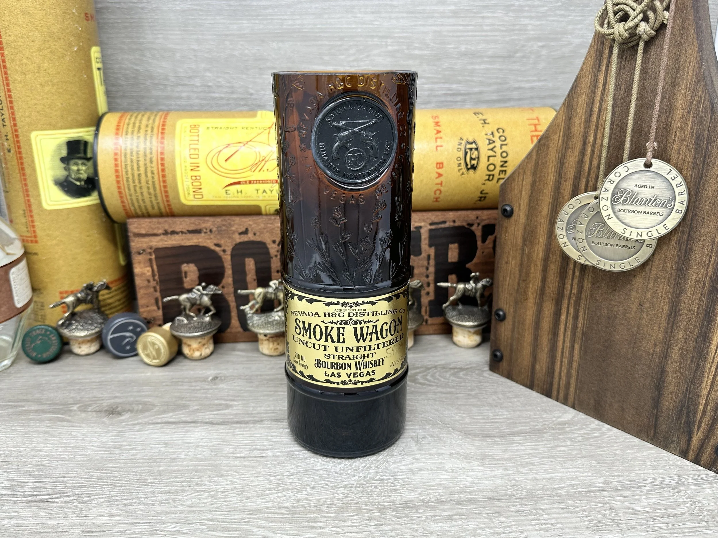Smoke Wagon Single Barrel Candle
