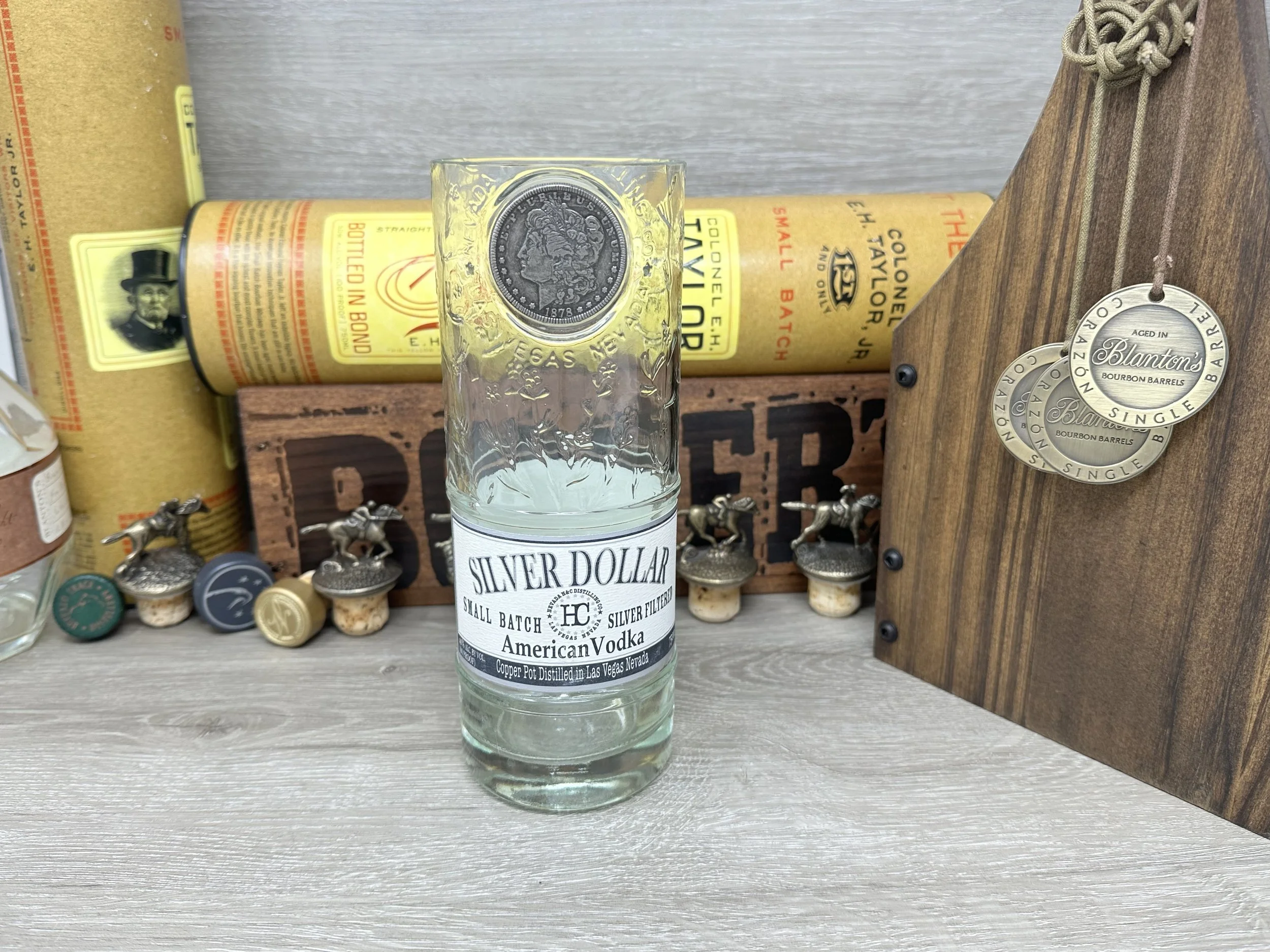 Smoke Wagon Silver Dollar Candle