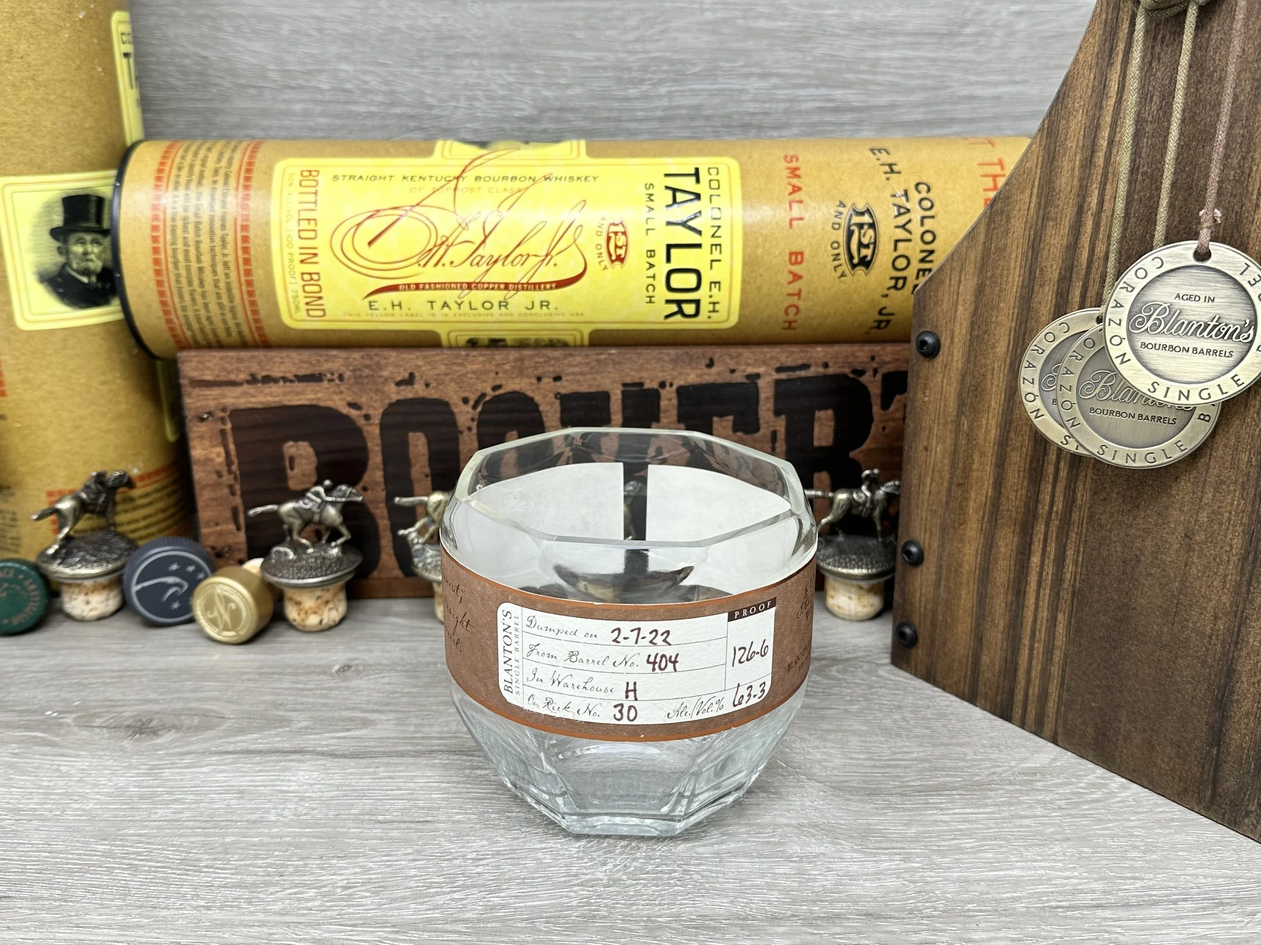 Blanton's Straight From The Barrel Candle