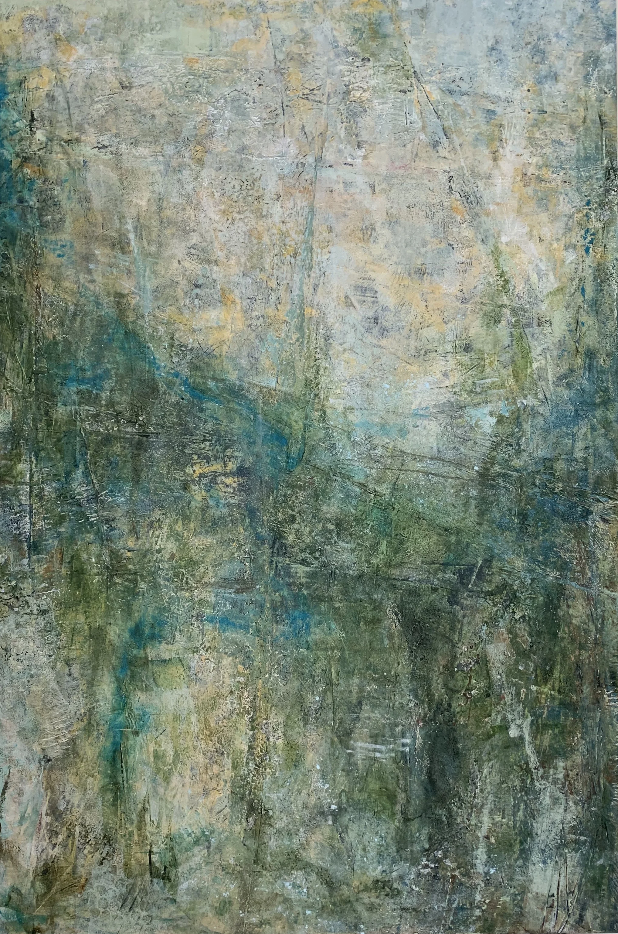Bridges. 40x30x2.5”. $1950