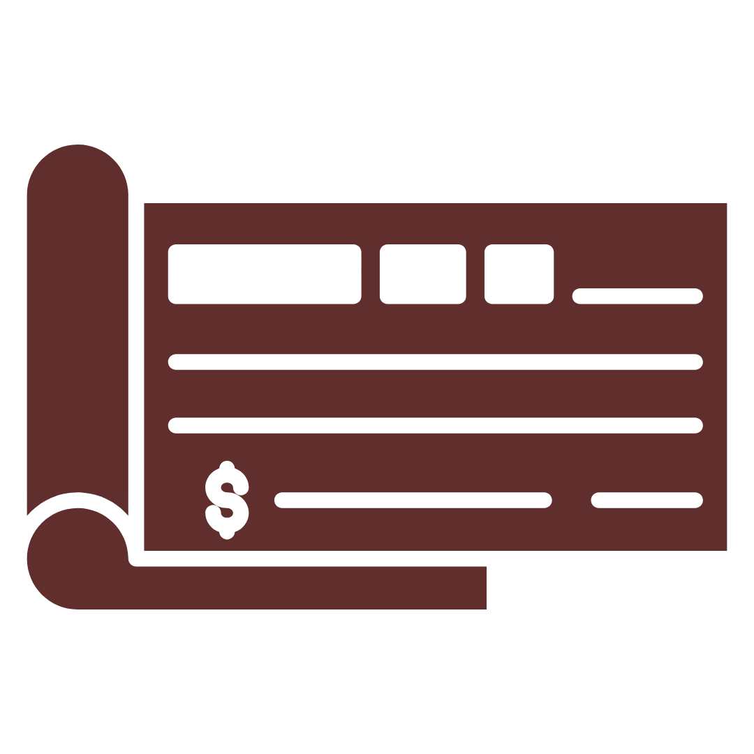 Check book Graphic