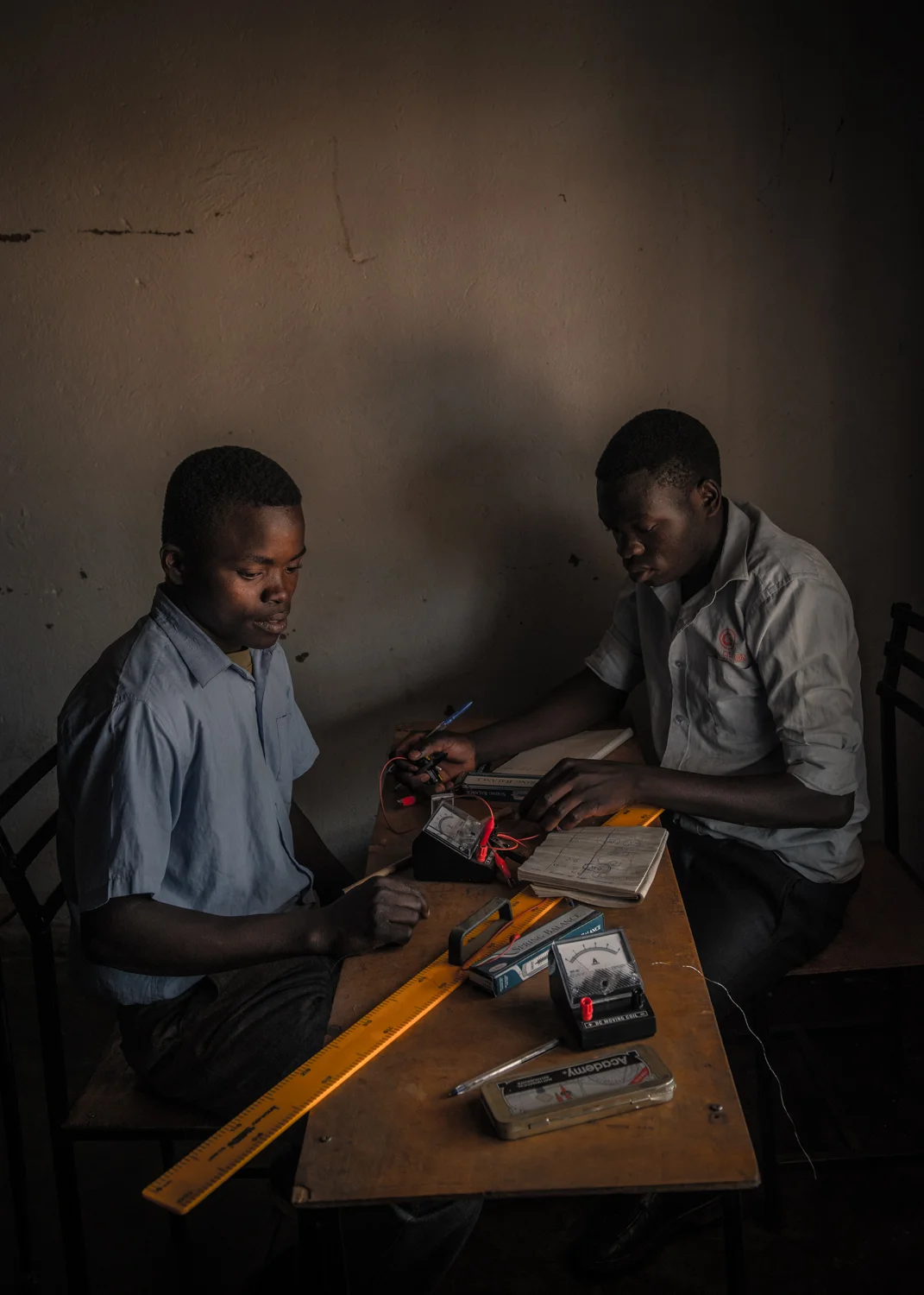 Students at Lilongwe Academy of Science