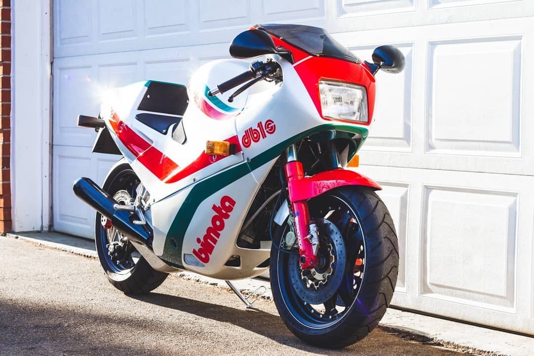 1988 Bimota DB1S
Was a pleasure to get this ultra rare Italian machine back on the road for one of our great customers. 
Dont forget we are almost done renovations and re-opening the first week of April, come by and see this beautiful machine along w