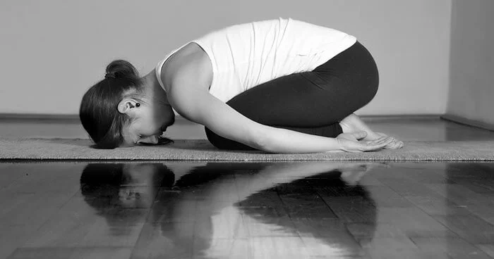 Child’s pose is a deeply restful and relaxing pose.