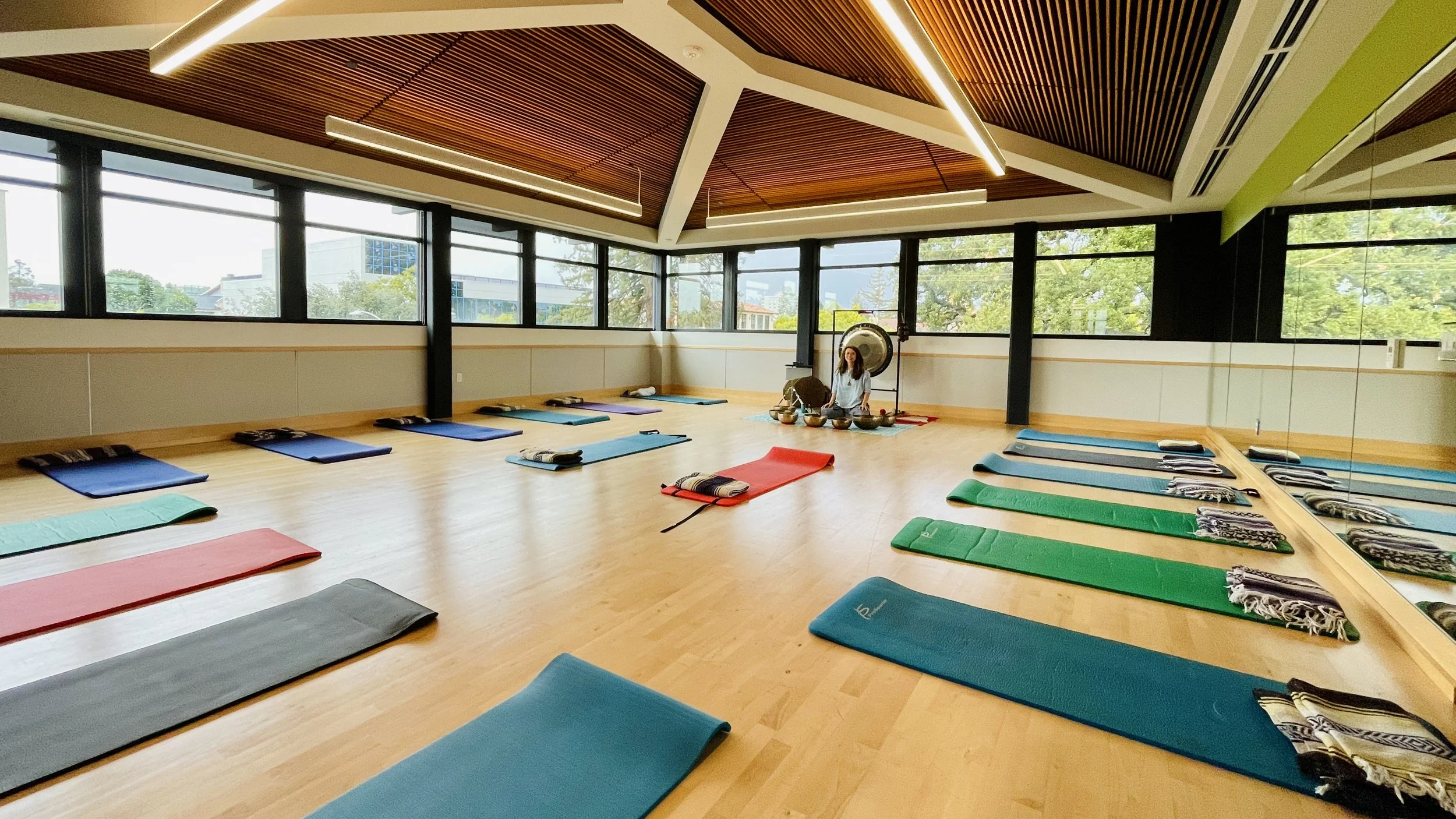 sound bath at avenidas in downtown palo alto