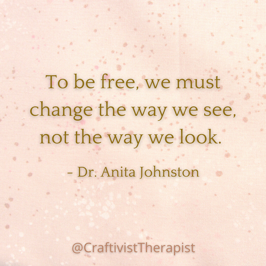 I love this quote by Dr. Anita Johnston. It exemplifies how I see recovery from eating disorders/disordered eating.⁣
.⁣
Disordered eating speaks through metaphor, symbols, and subtext. It speaks behaviorally what we cannot say verbally. Disordered ea