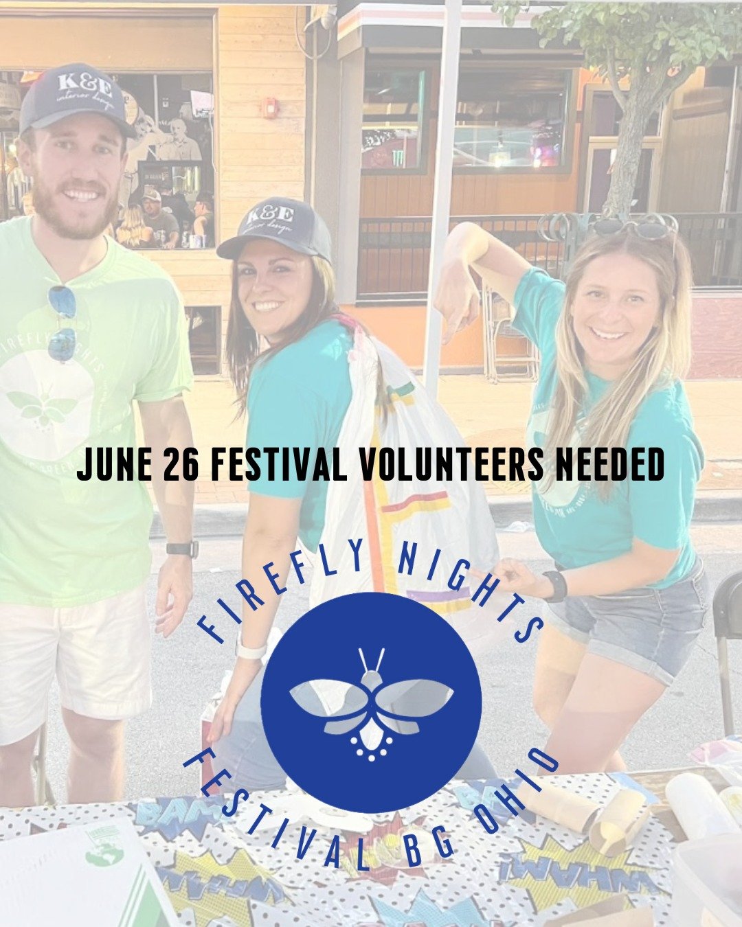 Together, we can make Firefly Nights shine brighter than ever! Join our team of volunteers and be a part of something magical. Sign up now at the link in our bio or visit fireflynightsbg.com - every helping hand counts! 💫