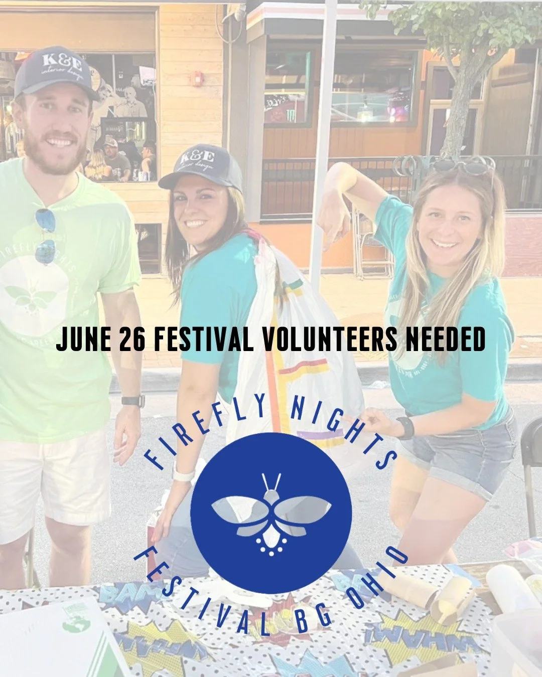 Together, we can make Firefly Nights shine brighter than ever! Join our team of volunteers and be a part of something magical. Sign up now at the link in our bio or visit fireflynightsbg.com - every helping hand counts! 💫