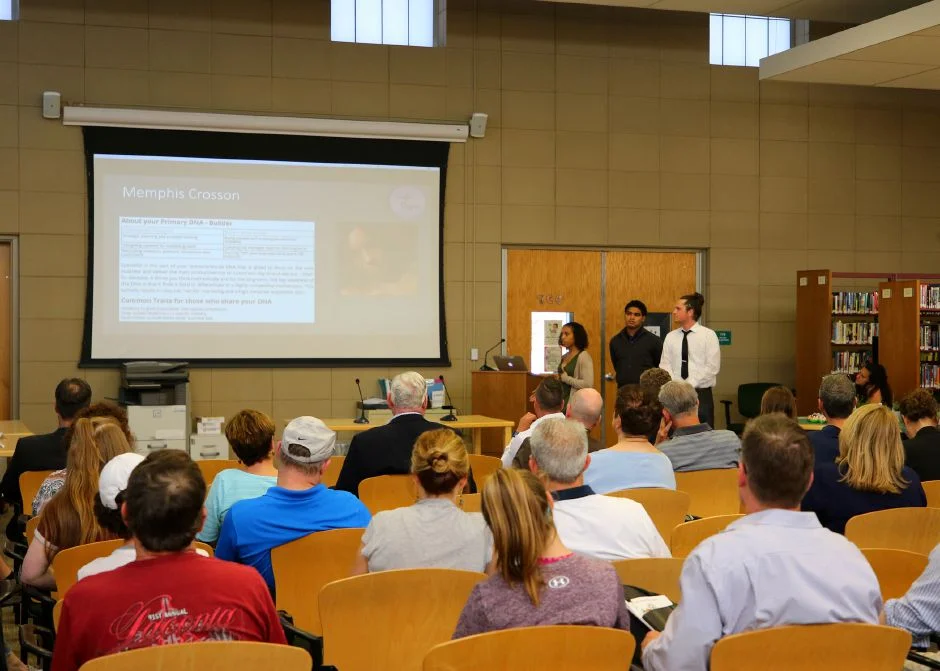 Chariho Incubator students make their pitches to local business panel, "Shark-Tank" style