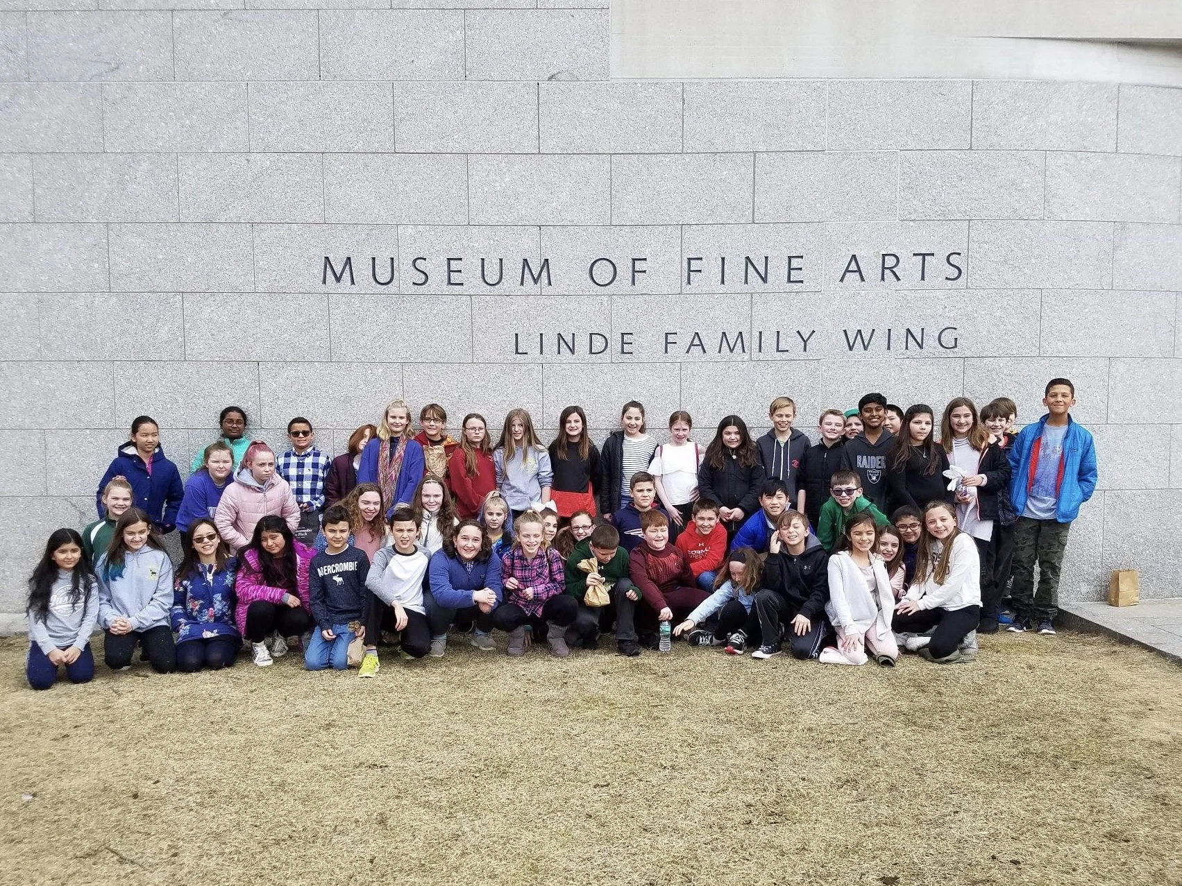 5th Graders at the MFA