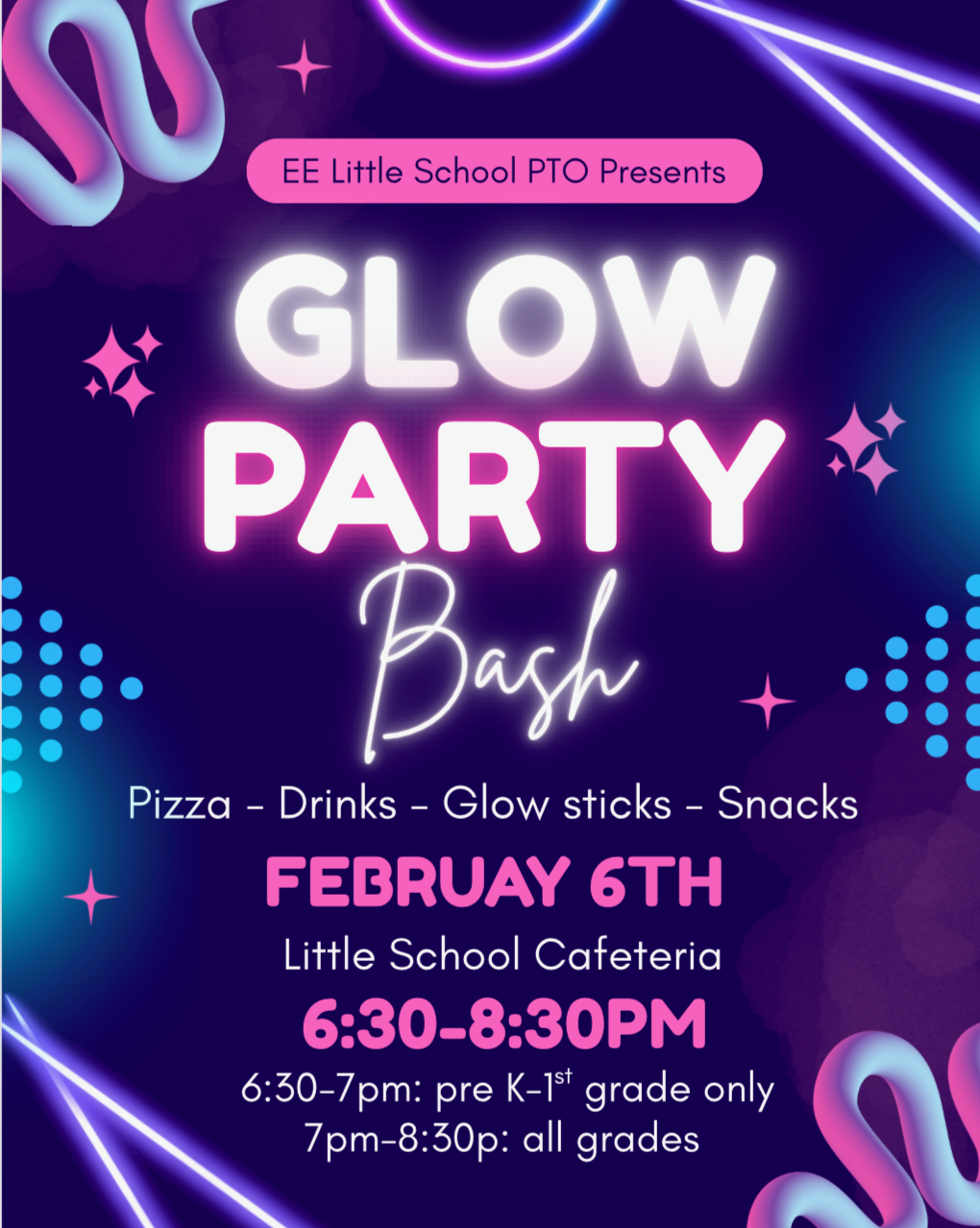 Family Glow Party: Friday 2/6/26