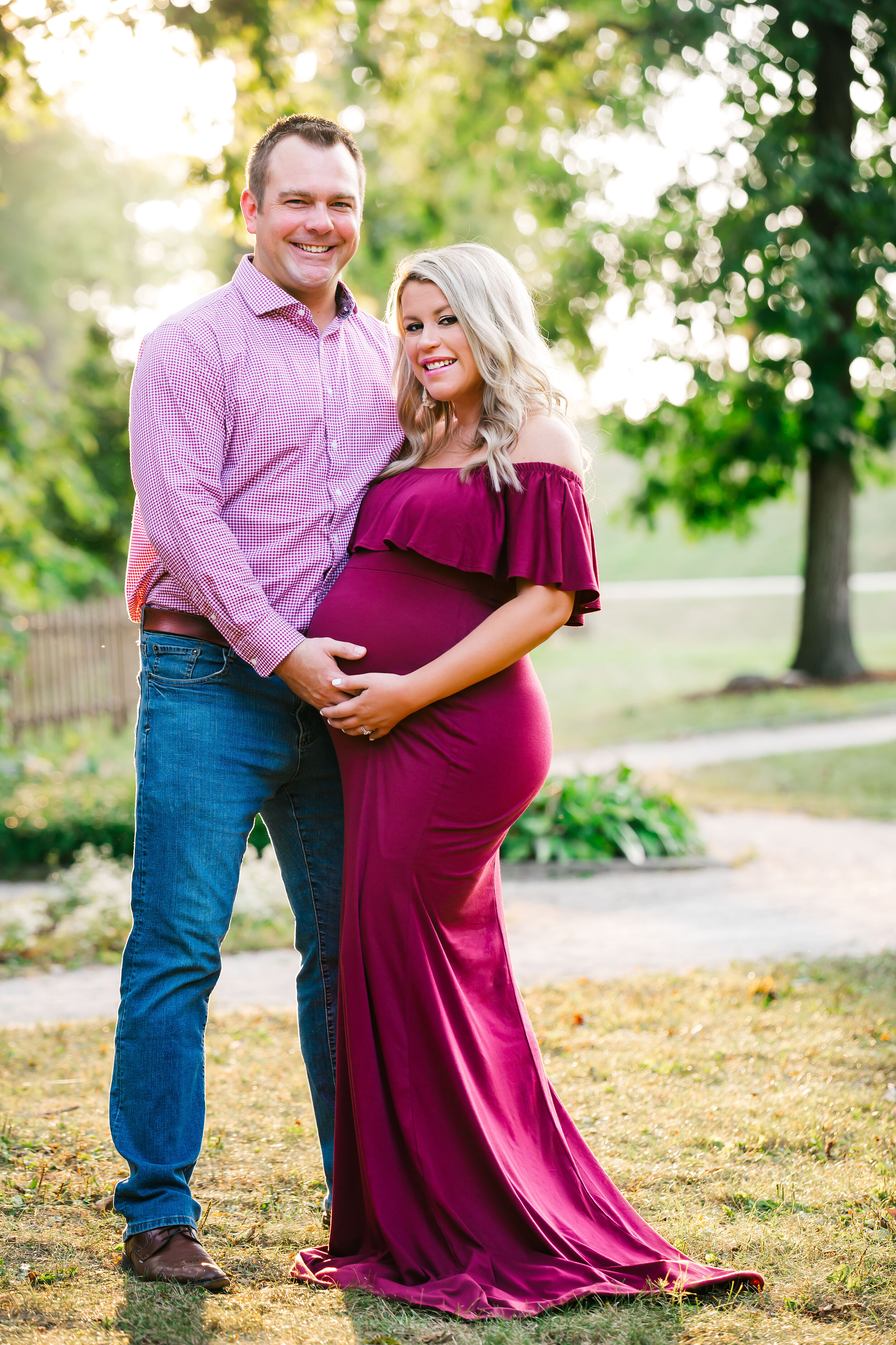 Sunset Maternity  Session | Pregnancy Photography | Algonquin IL | Lake in the Hills Il | Fabyan Forest Preserve in Geneva IL