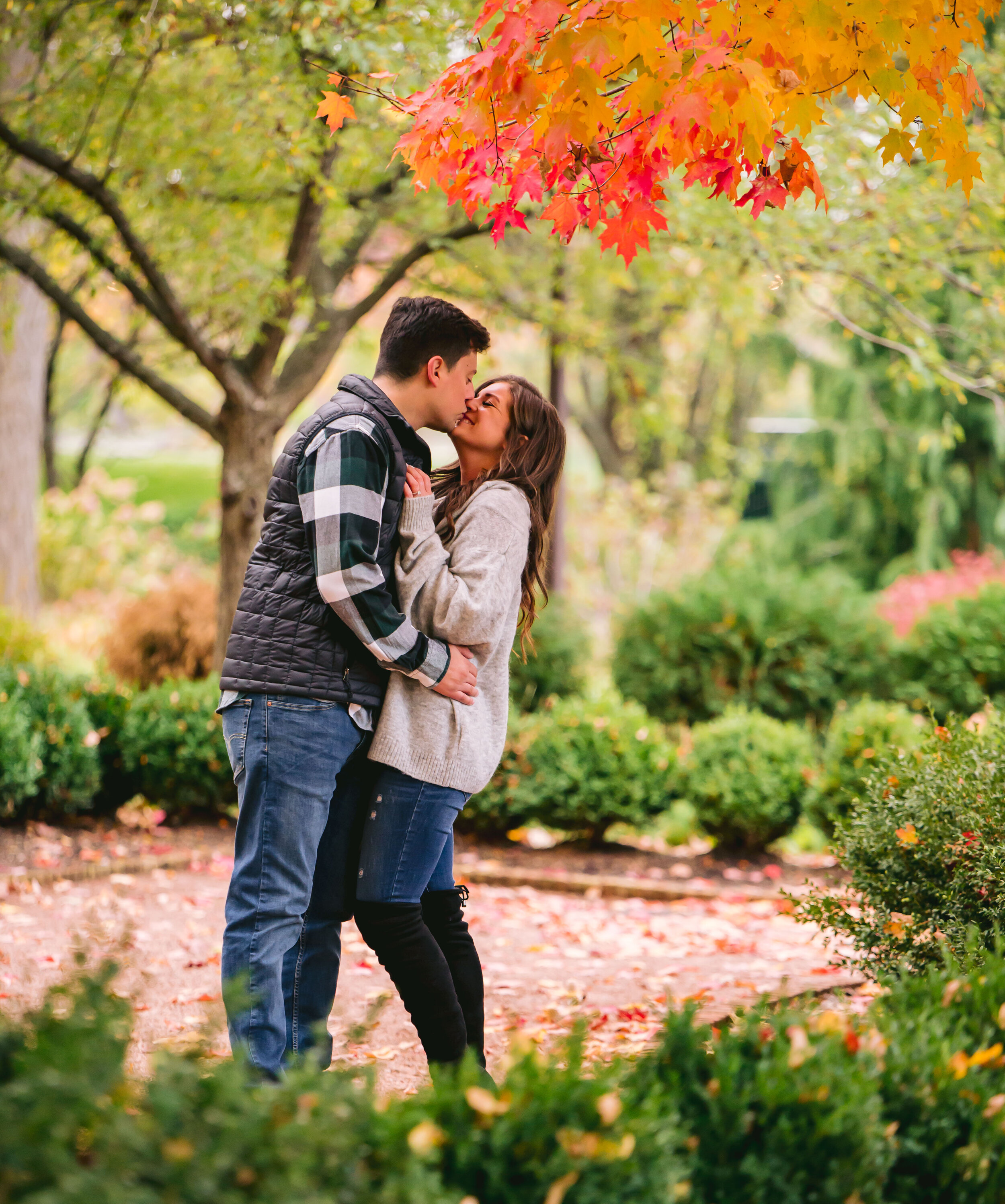 Chicago and Suburbs Engagement Photographer / Emski Photography