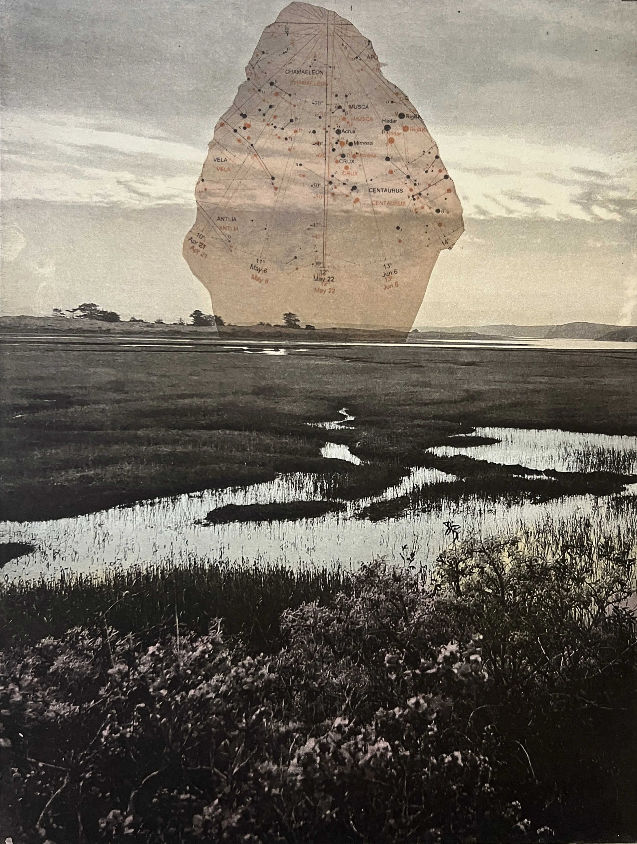 When the Sky Worries Back, 12" x 16", $450.