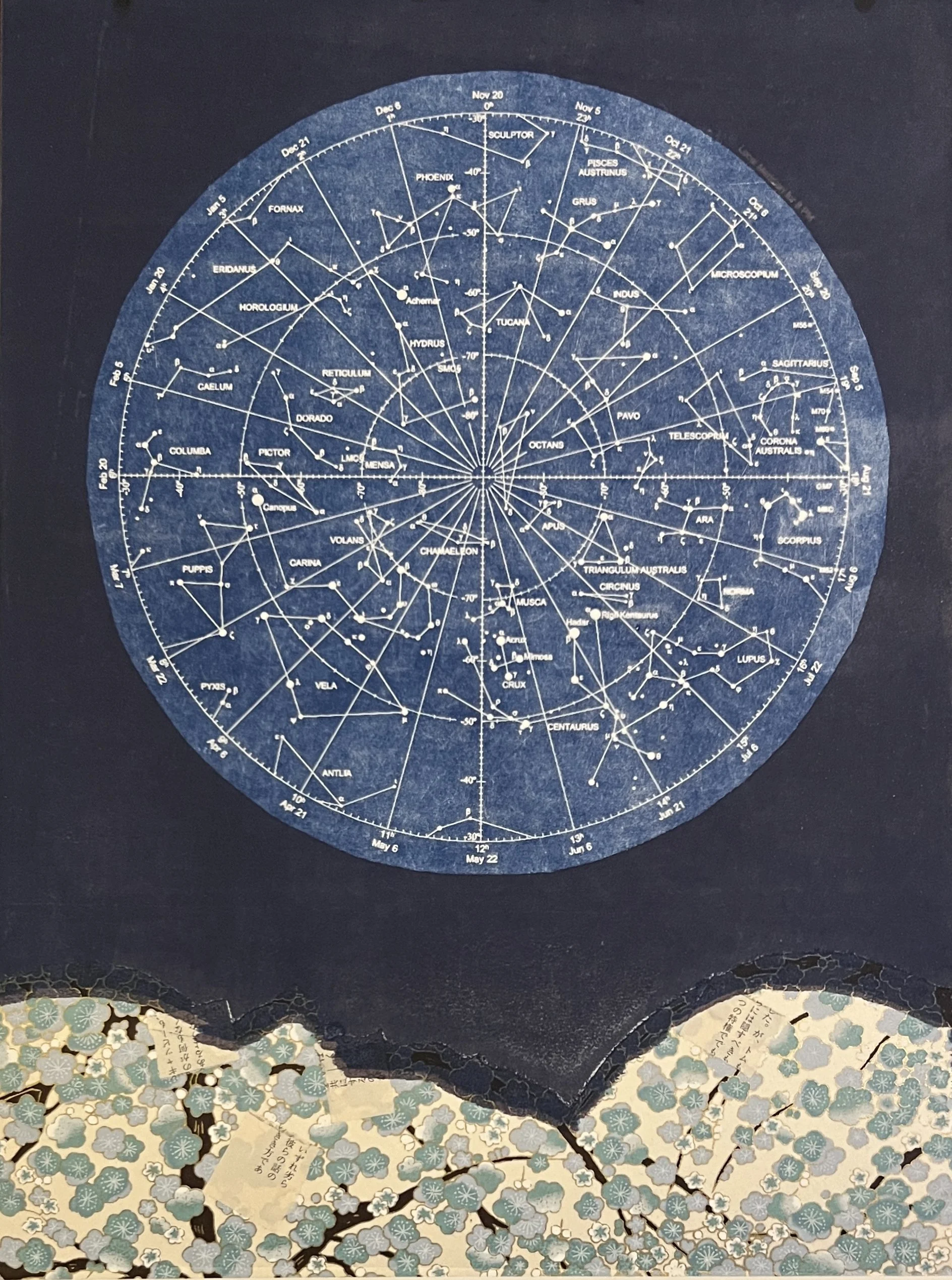 Pieces of the Sky, 12" x 16", 850. (framed)