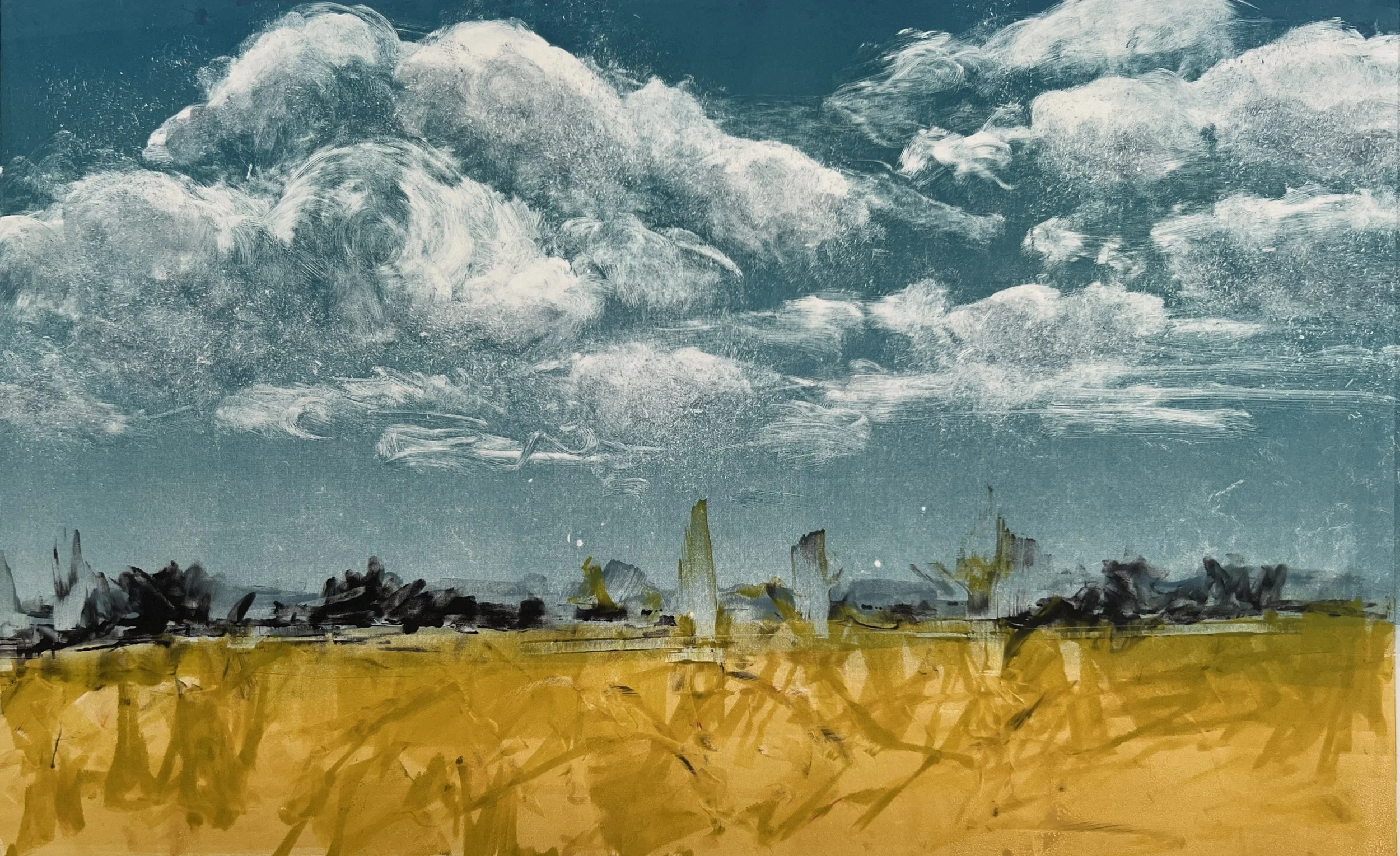 Big Sky, 12" x 18", $450.