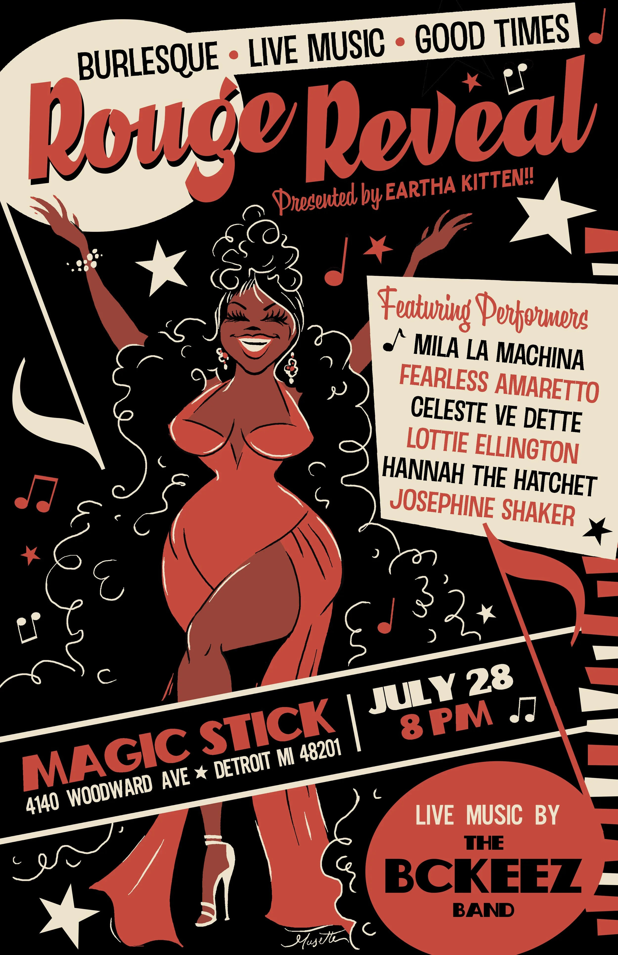 Rouge Reveal at The Magic Stick