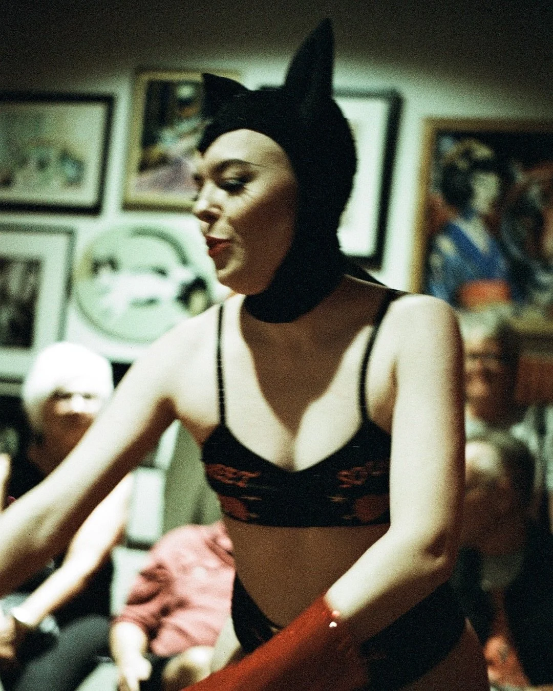 🐈&zwj;⬛ You&rsquo;ve probably heard by meow that I&rsquo;ll be celebrating Halloween by performing in @lilithvontal&rsquo;s BOOnanza on October 31st at @planetantdet &mdash; swipe for more details &amp; another film snapshot of yours truly. 🎟️🔗 in