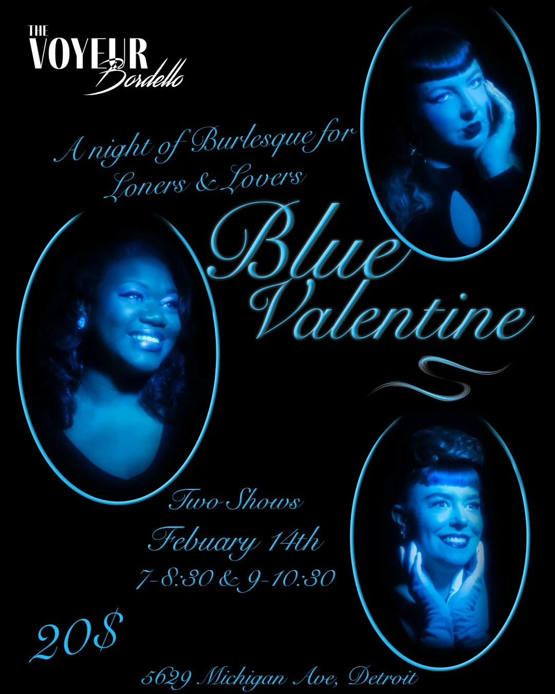 Valentine's Burlesque Show at The Voyeur Bordello