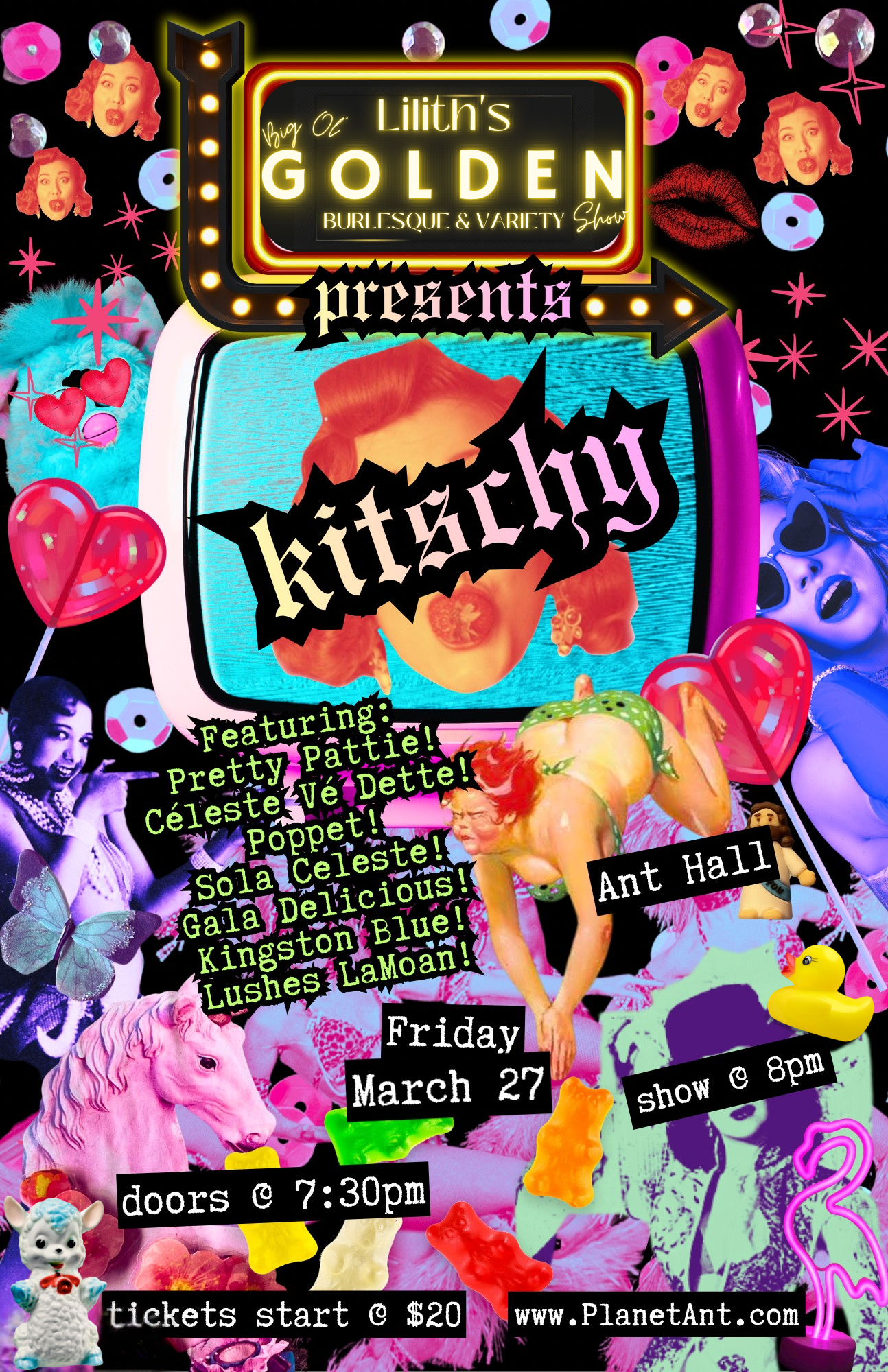 Lilith's Big Ol' Golden Show — The Kitschy Edition 
