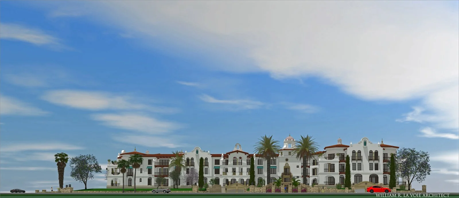 #William R. LaVoie Architect, #Santa Barbara, #Santa Barbara Architecture, #Spanish Colonial Revival Style, #Mission Revival Style, #Luxury Apartments