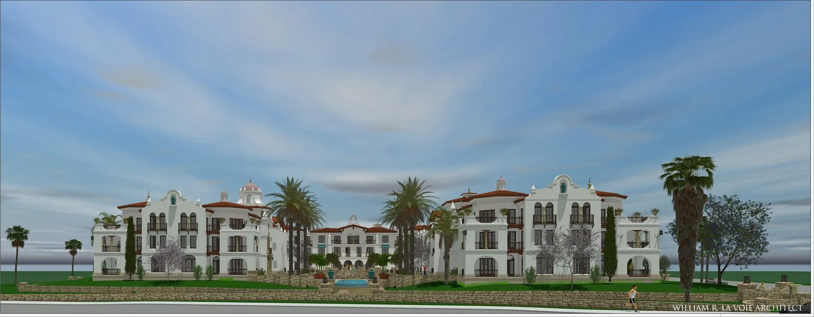 #William R. LaVoie Architect, #Santa Barbara, #Santa Barbara Architecture, #Spanish Colonial Revival Style, #Mission Revival Style, #Luxury Apartments