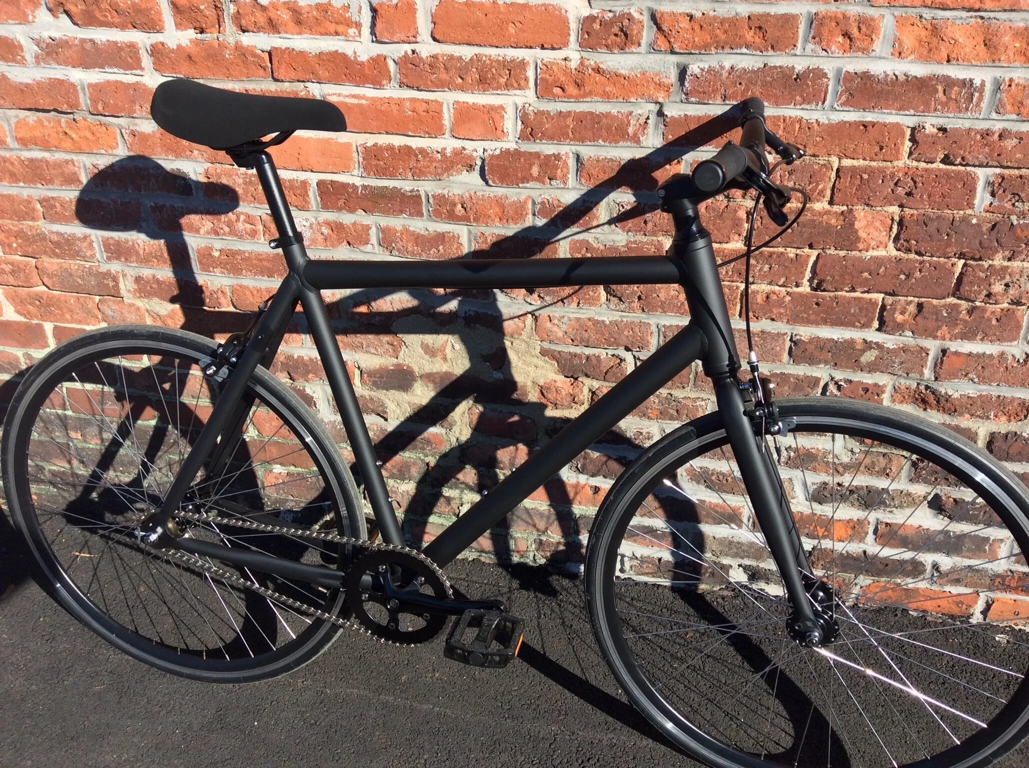 aluminum single speed bike