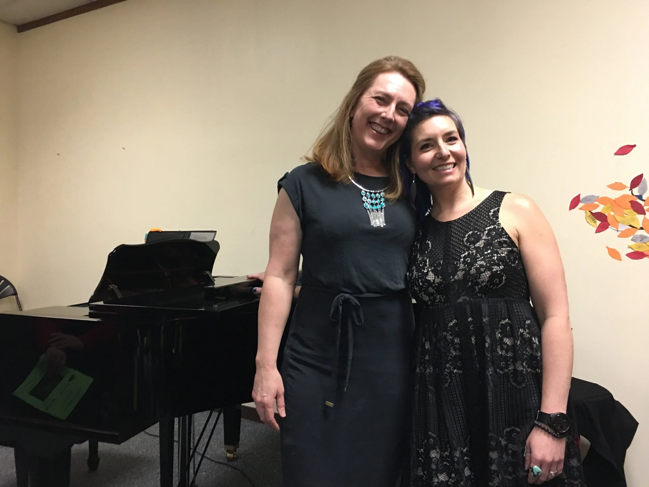 February Instructor Recital featured Shannon Keeler, piano and Angela McGann, mezzo-soprano