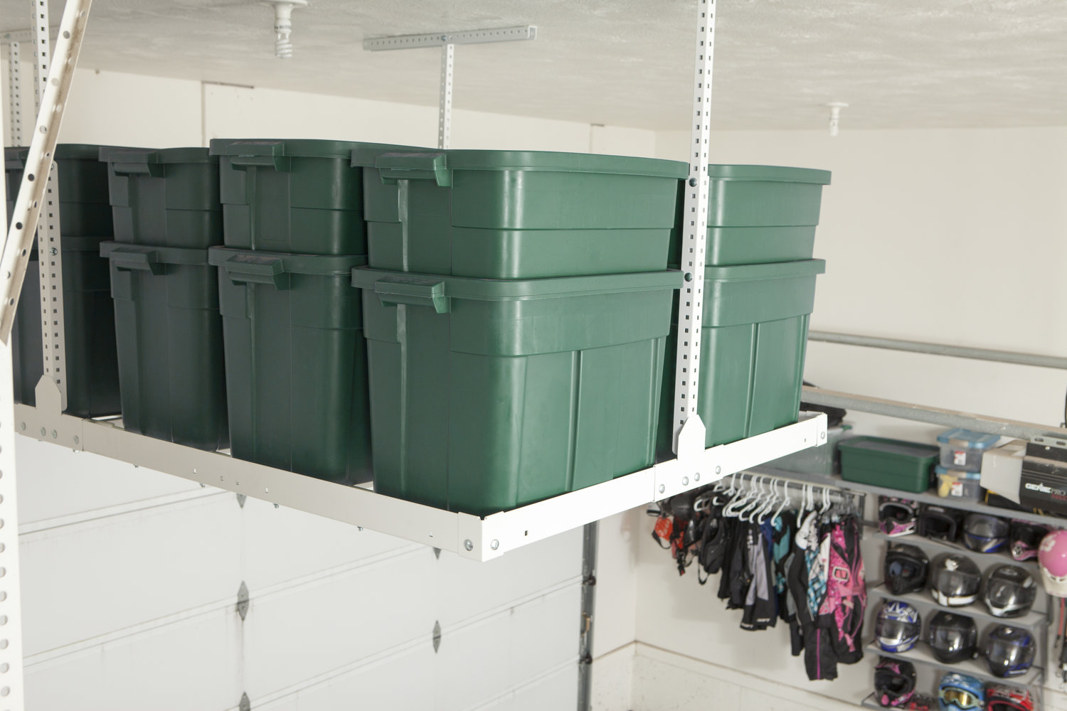 Neat Garage Floors And Storage Systems Garage Storage Systems