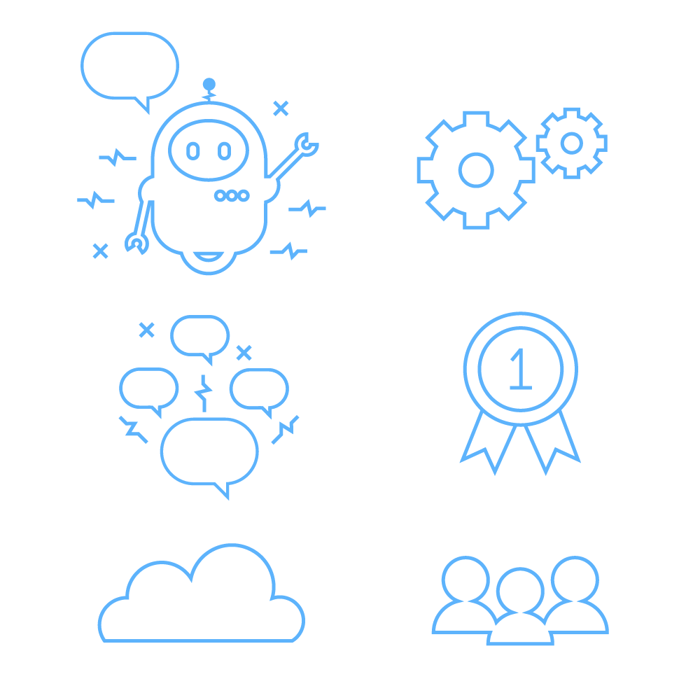 Icon development for a set of achievements for Geocaching.com.