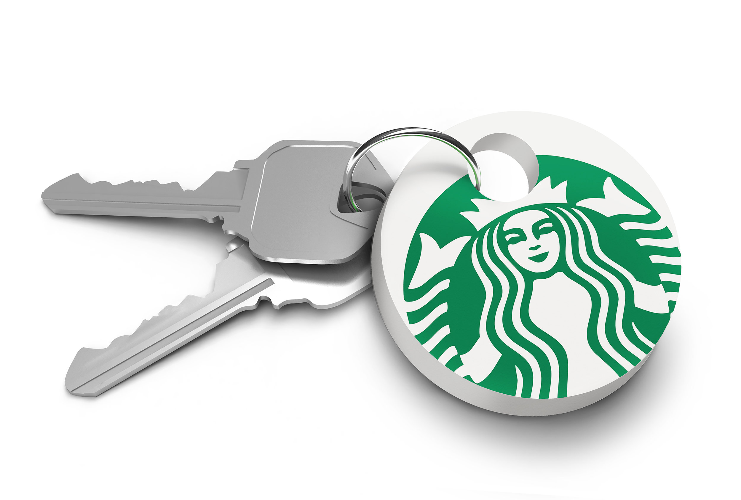 A mock up of one type of security tag.