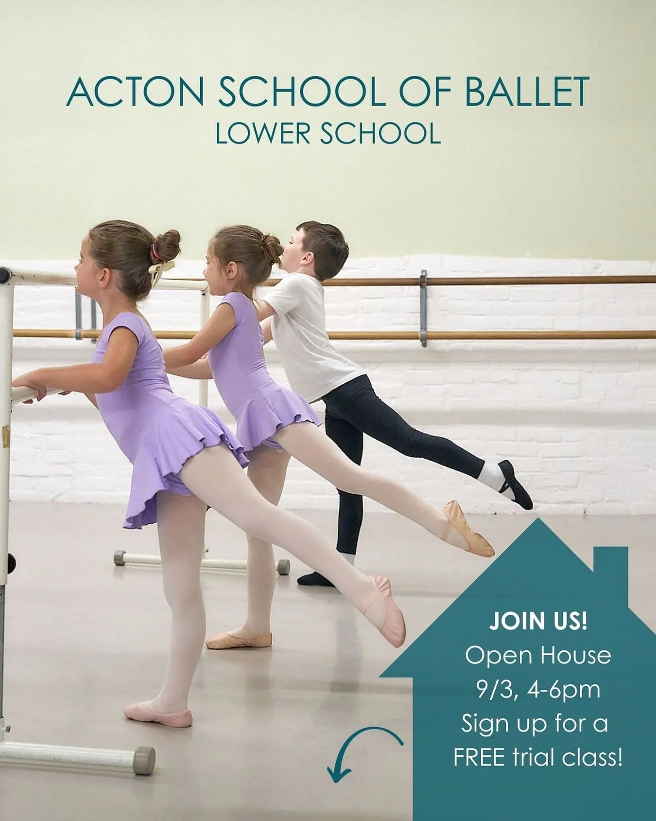 Acton School of Ballet is going on 60 years as the area&rsquo;s premiere school of classical ballet! 🩰 We offer a structured syllabus for ages 18 months - adults, emphasizing not only technique and focus, but creativity, community, confidence, and a