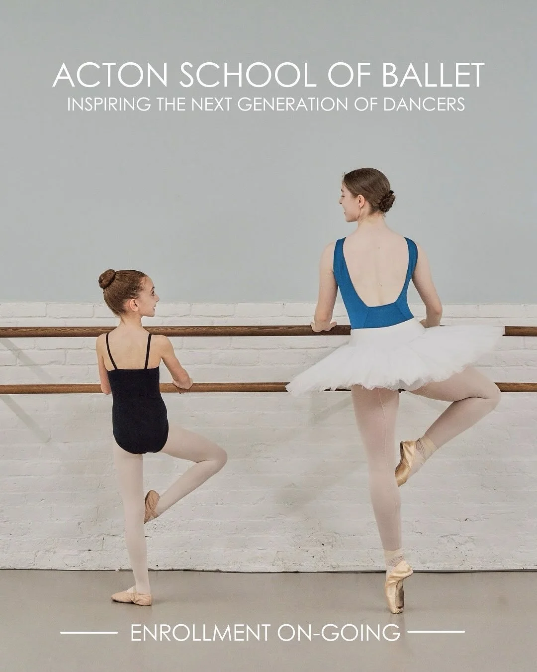 Looking for the right fit for your young dancer? ASB provides the highest quality classical ballet training in a supportive, creative, caring, environment.🩰

✨Enrollment is on-going! Head to our website to check out our offerings and/or schedule a t