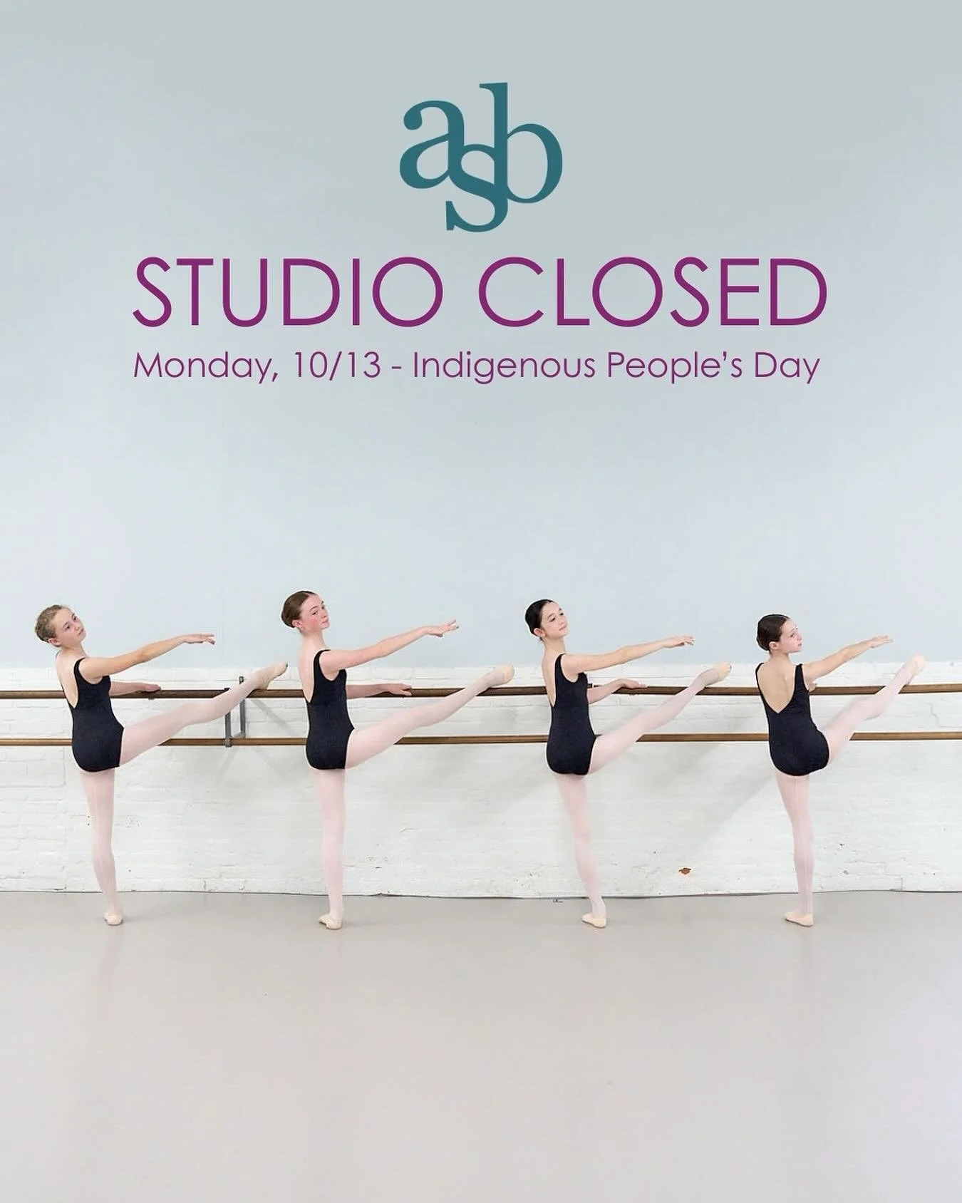 Enjoy the day off tomorrow dancers! 🩰