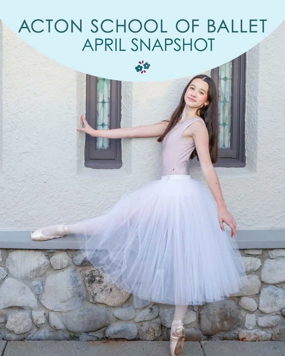 Happy spring everyone! Here&rsquo;s your April snapshot - make sure to check the lost and found as we will be donating leftover items over Spring Break!
🌸🌼🌷🩰

#actonschoolofballet #balletstudio #balletclass #preprofessionalballettraining