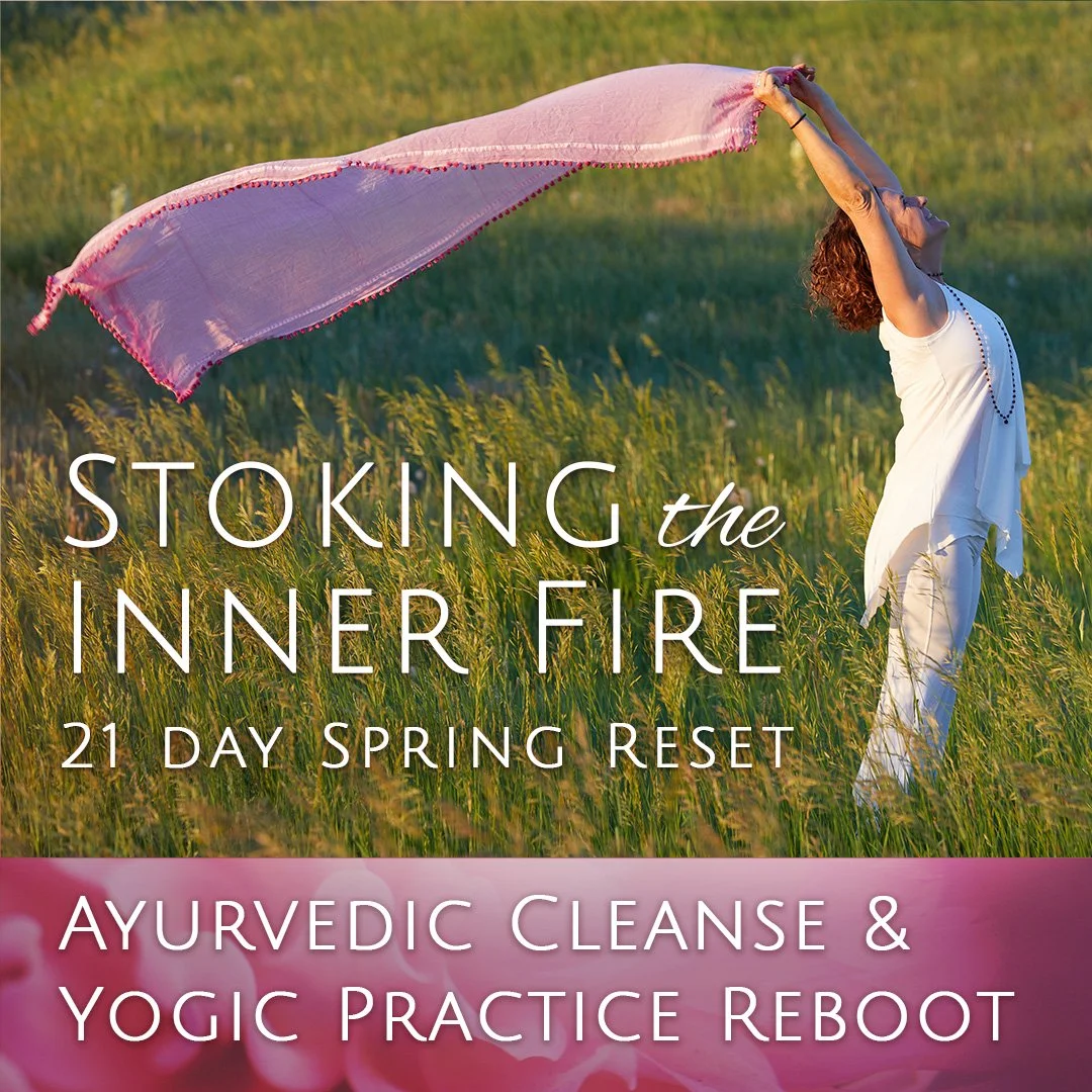 "Stoking The Inner Fire" ~ 21 Day Spring Reset 2026! Ayurvedic Cleanse & Yogic Practice Reboot