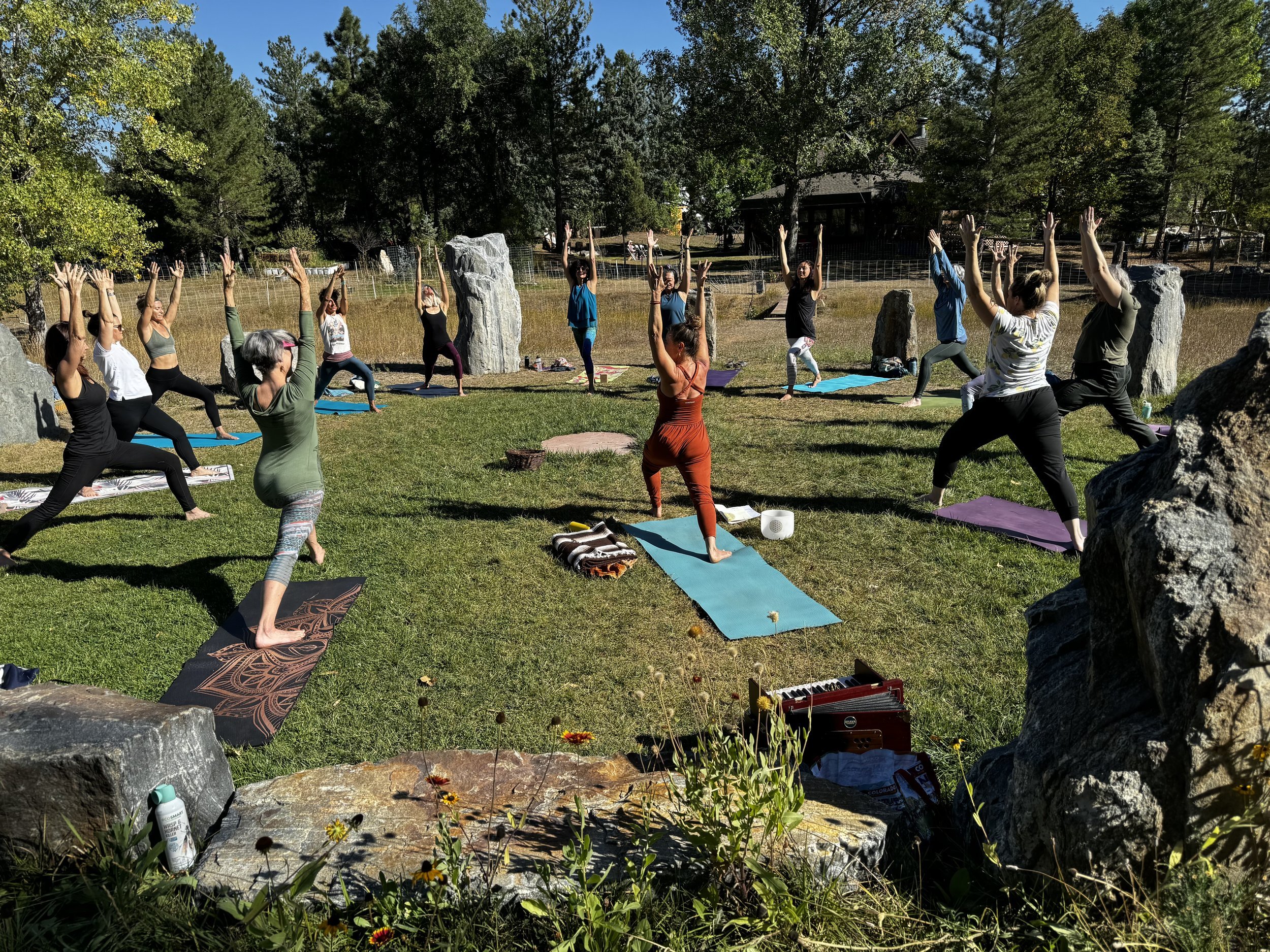Celebrating Mother: Yoga in the Stone Circle