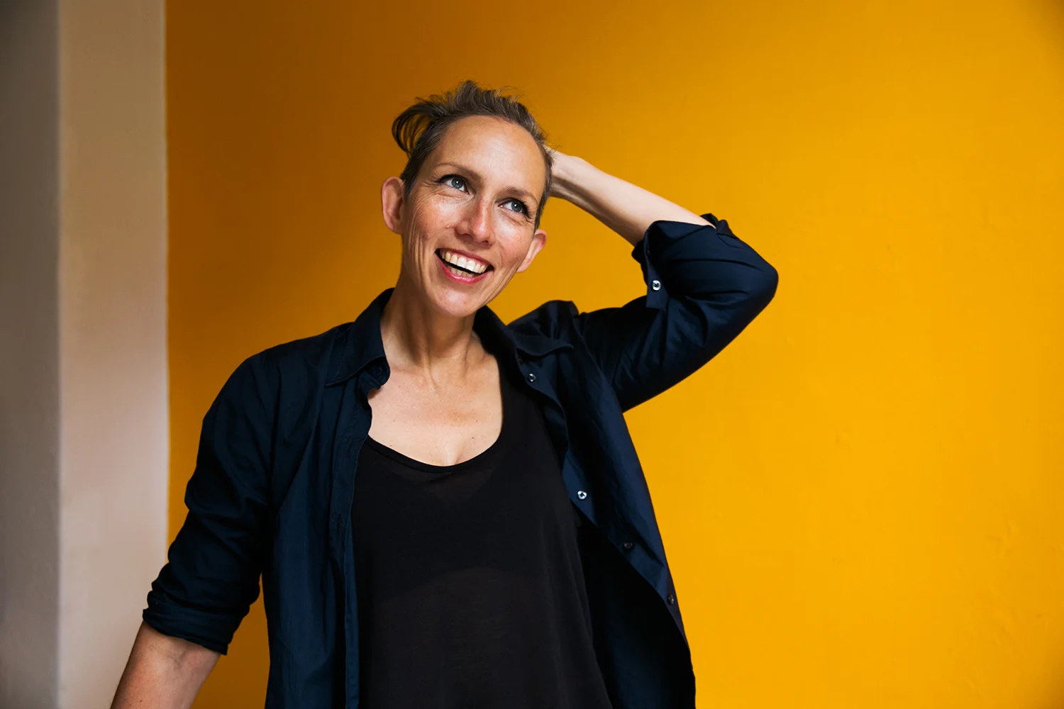 Hinemoana Baker, a writer from New Zealand. Die tageszeitung, 2016