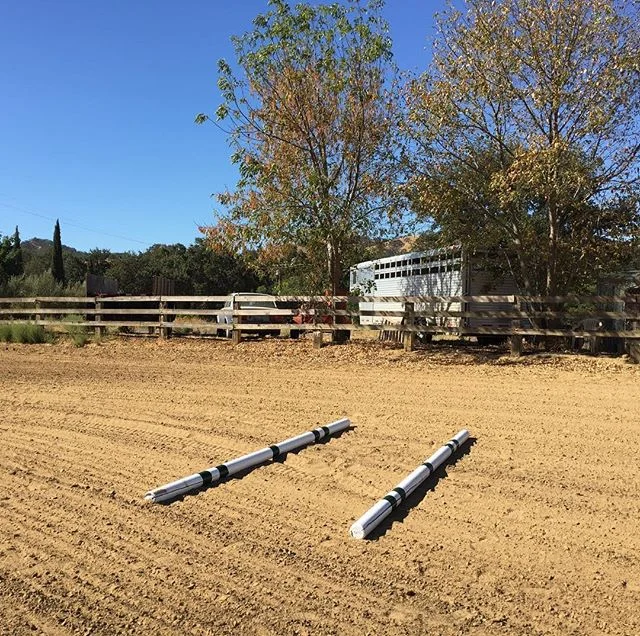 Time to ride! #arena #poles