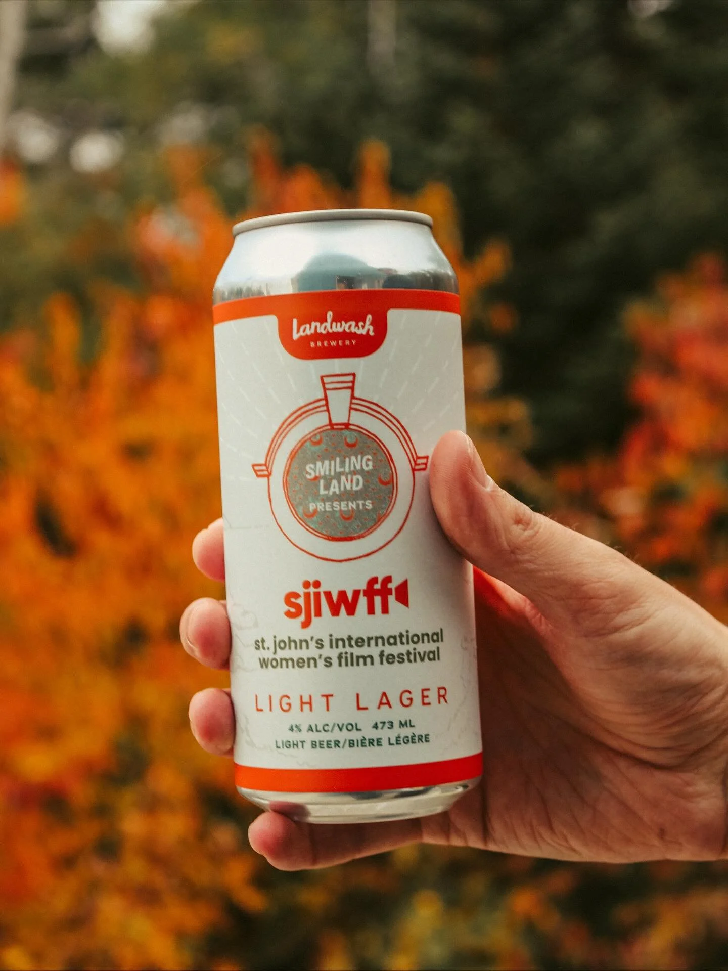 Announcing our special edition of Smiling Land with the 36th annual St. John&rsquo;s International Women&rsquo;s Film Festival! Celebrate 36 years of film by grabbing a can of Smiling Land and entering this special giveaway with SJIWFF.
🎬
Landwash a