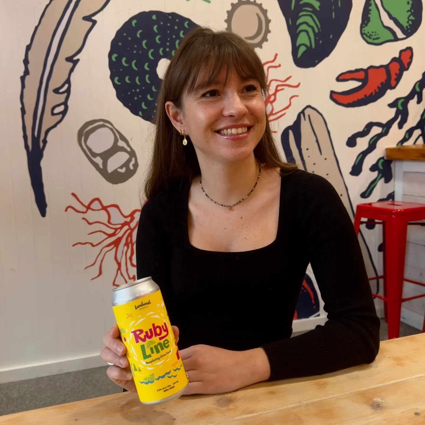 We&rsquo;ve got some new team members to introduce! Bruna is our Associate Director of Sales and Growth.

🫠

Bruna chose Ruby Line, our Raspberry Lime Sour, as her favourite beer.

🍋&zwj;🟩

Scroll through to see the rest of her responses.