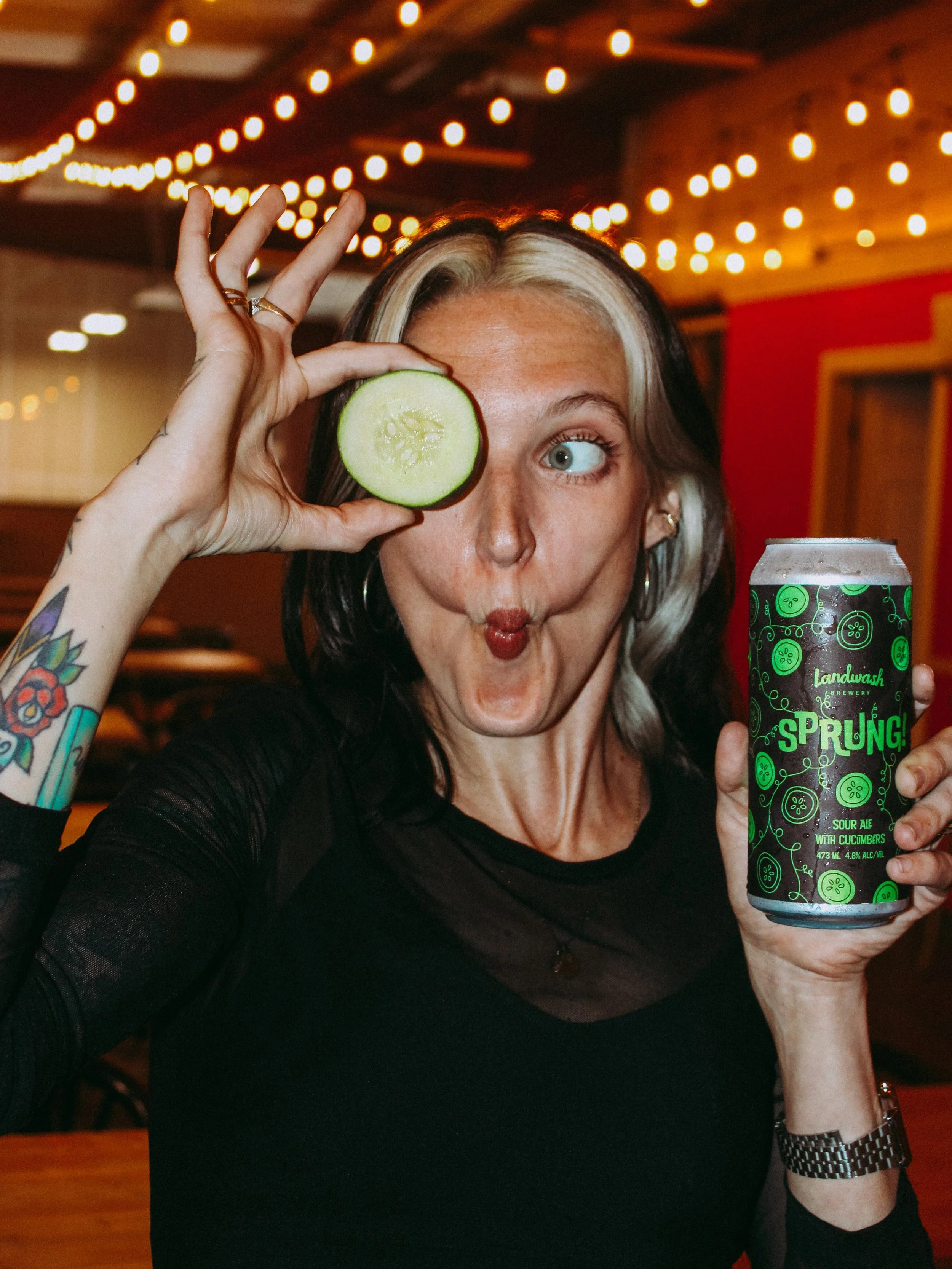 Sprung is back! You folks have been telling us you want to see this one during summer, so we changed up the production schedule so you can enjoy it on our patio or down at @thewharf
🥒 
This taproom favourite beer has an extra dose of cucumber this y