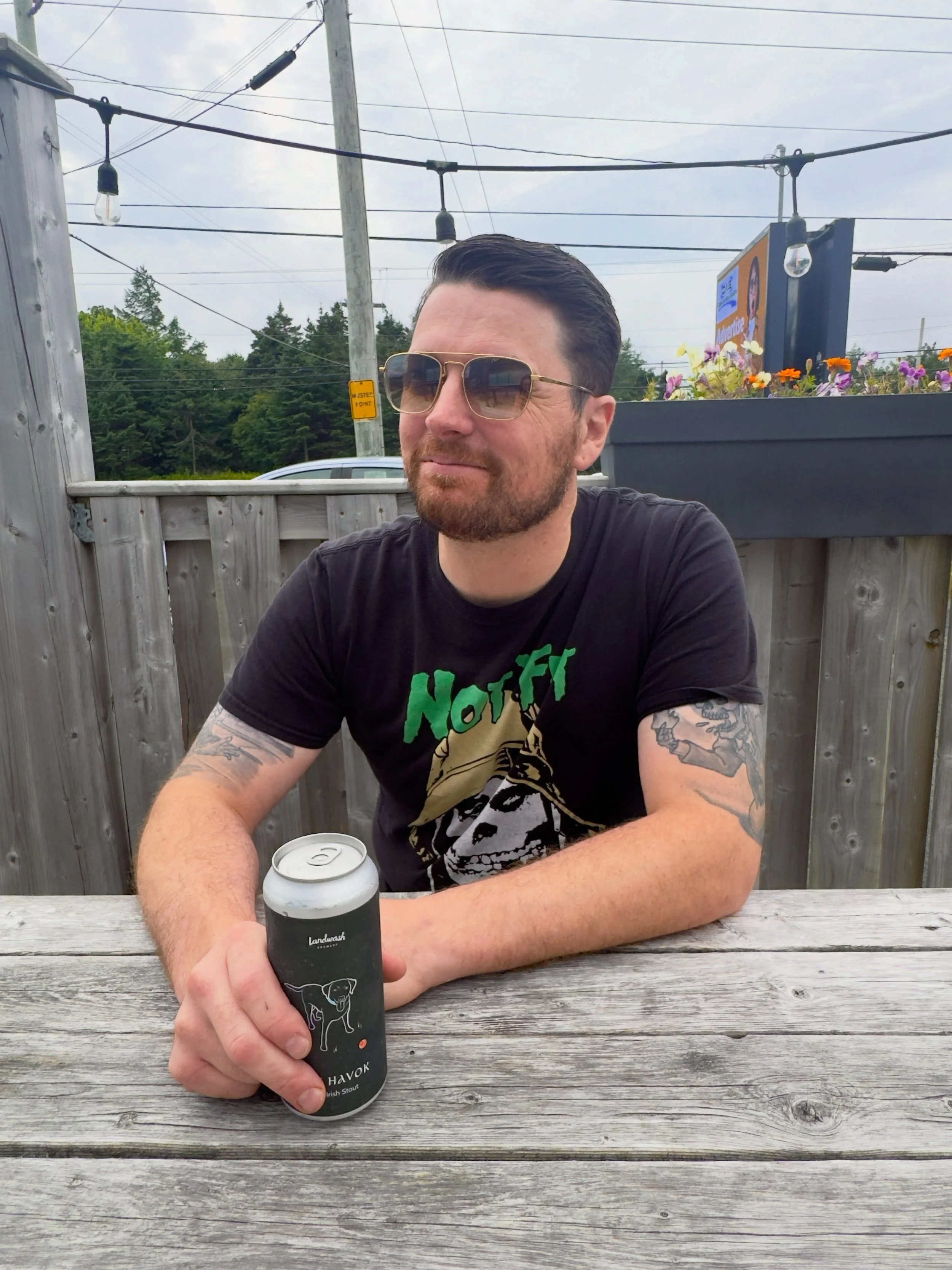 Say hello to Matt! Matt is a member of our awesome distro team!
🚐 
Matt chose Cry Havok, our Dry Irish Stout, as his favourite beer.
🐕 
Scroll through to see the rest of his responses.
➡️