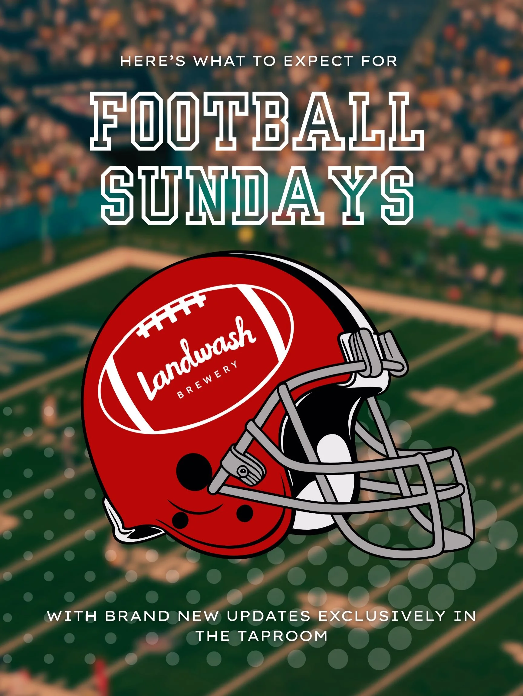 Landwash is officially the place to be on football Sundays. We&rsquo;re extending our hours until 10 PM, so you can settle in, grab a beer, and not miss a single play.
🏈
Johnny &amp; Mae&rsquo;s are bringing out a special football menu, think conces