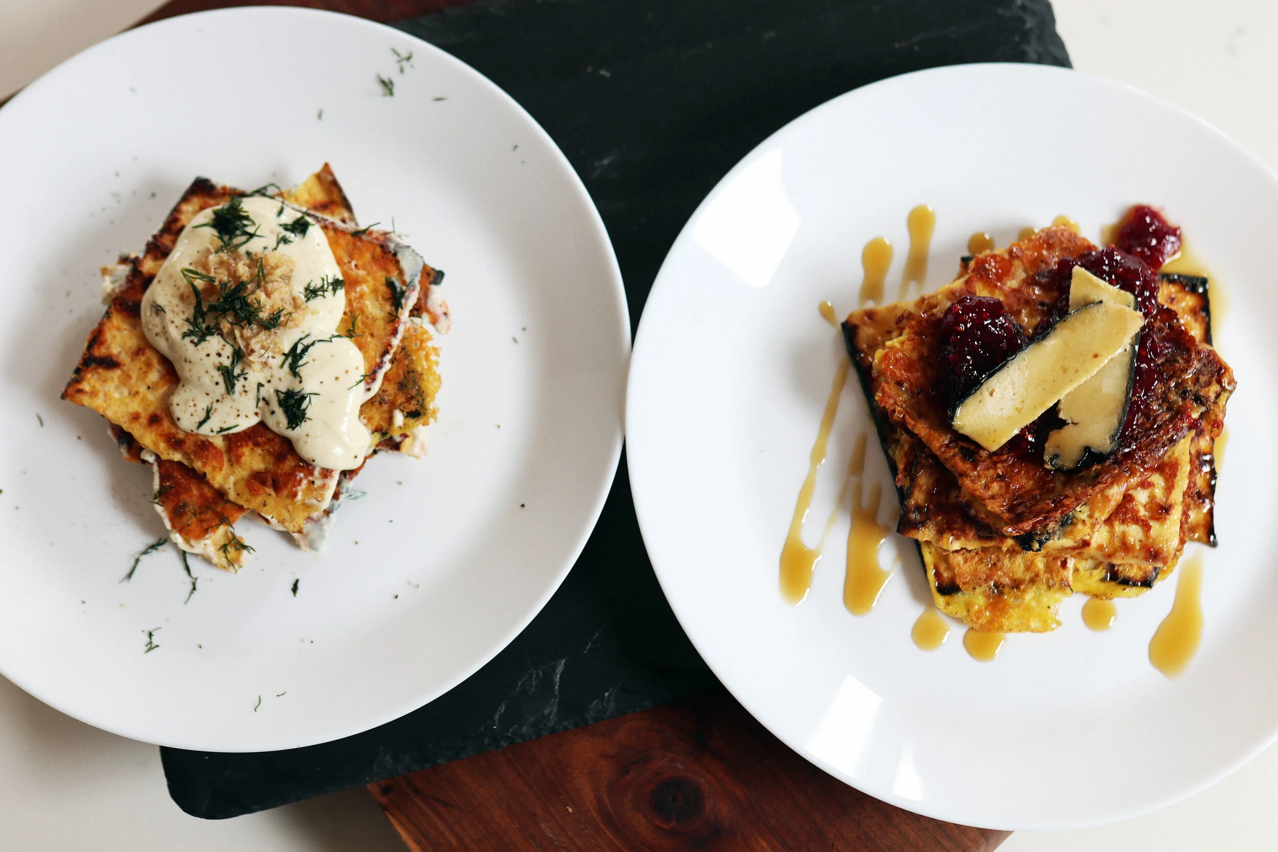 VEGAN MATZO BREI TWO WAYS